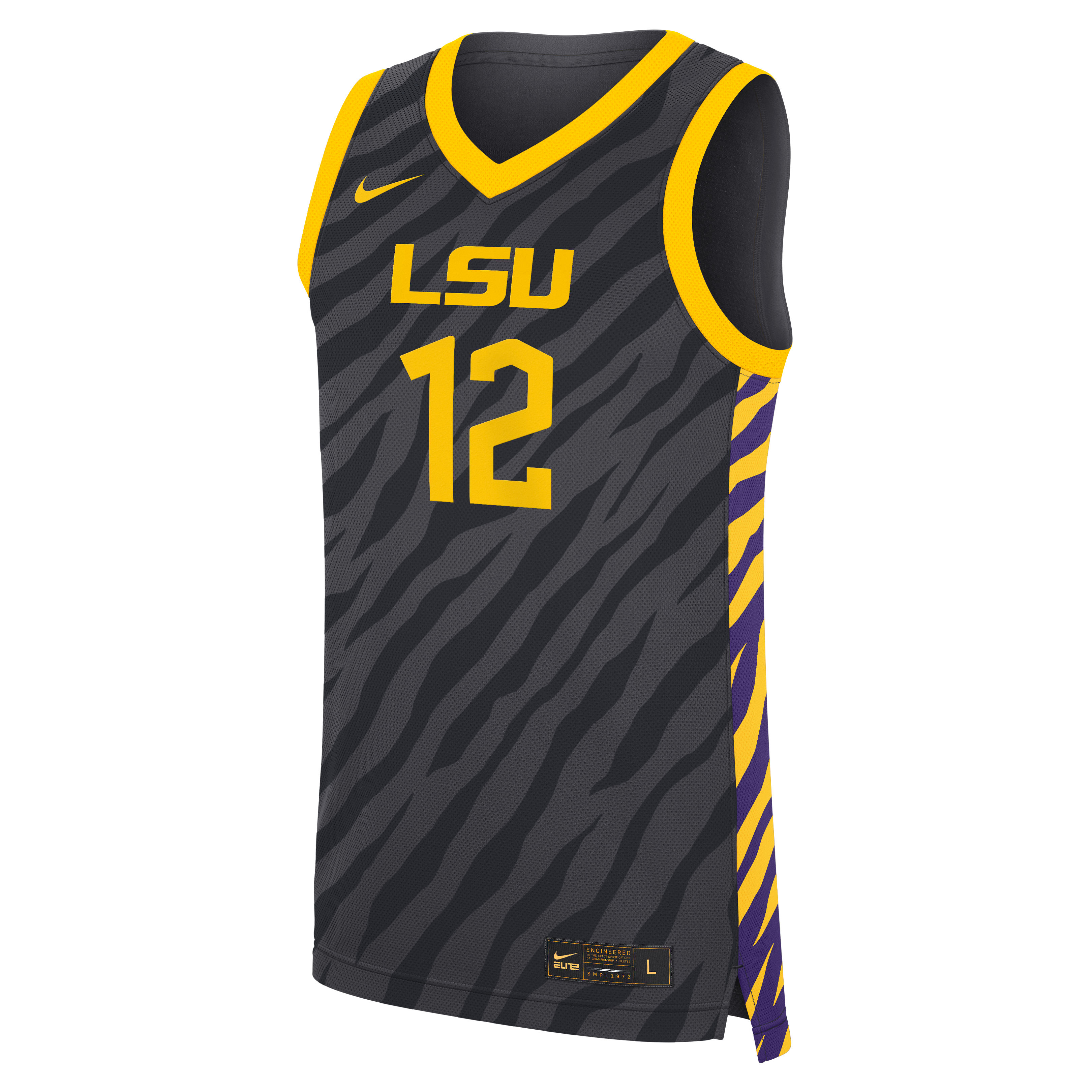 Mikaylah Williams LSU Tigers Replica Jersey Anthracite NCAA College Basketball Fan Wear