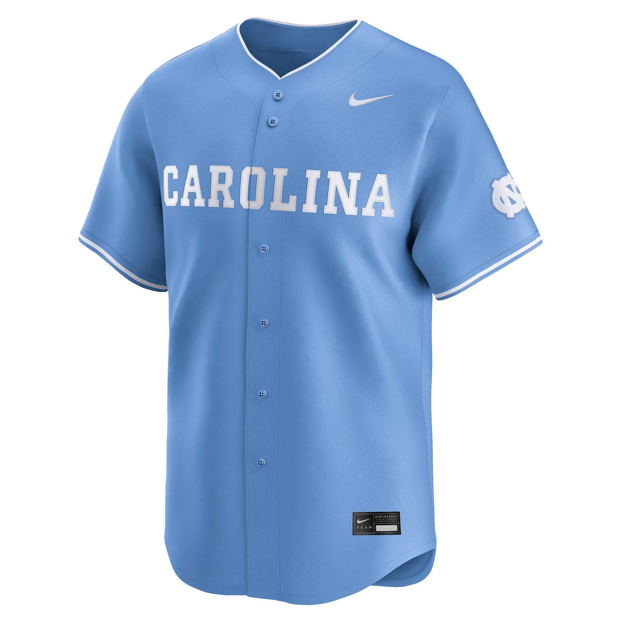 Baseball Blue North Carolina Tar Heels Game Jersey Blue NCAA College Baseball Fan Wear Baseball Blue