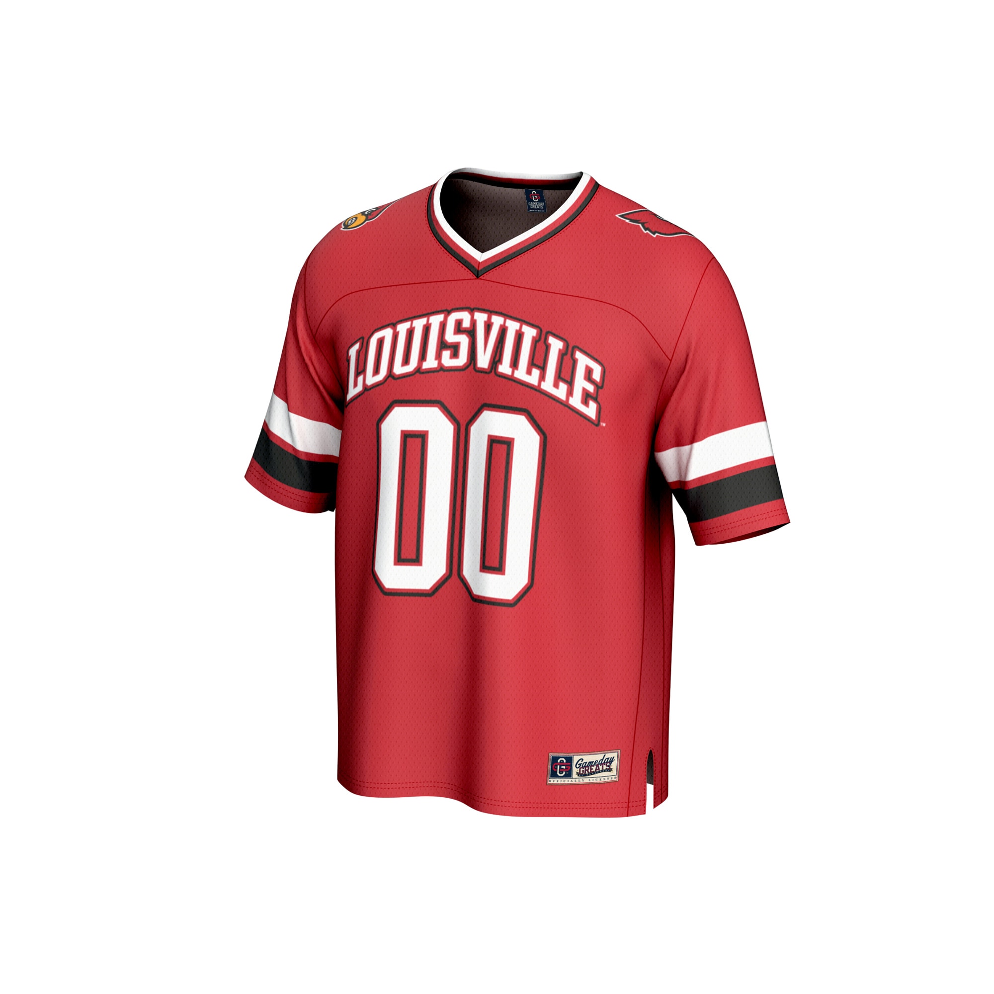 NIL Pick- Fashion Louisville Cardinals Player Jersey Red NCAA College Football Fan Wear