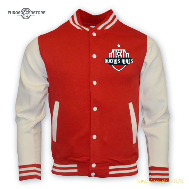 River Plate Baseball Club Team Outerwear Red NCAA College Baseball Fan Wear