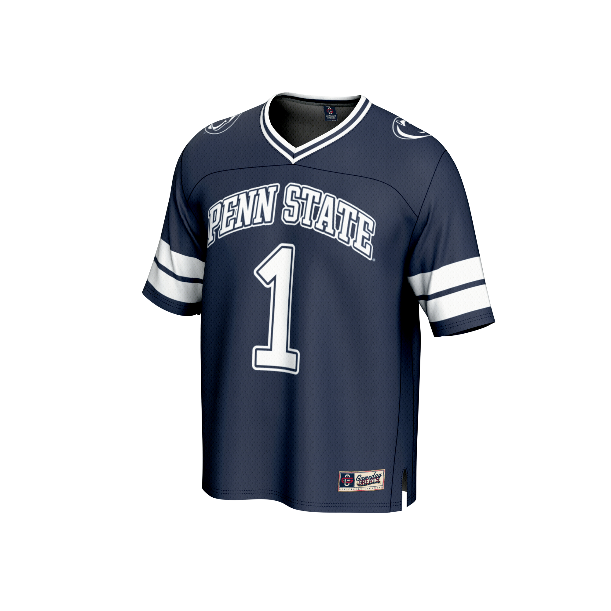 Collegiate Fashion Penn State Nittany Lions Game Jersey Navy NCAA College Football Fan Wear Collegiate Fashion