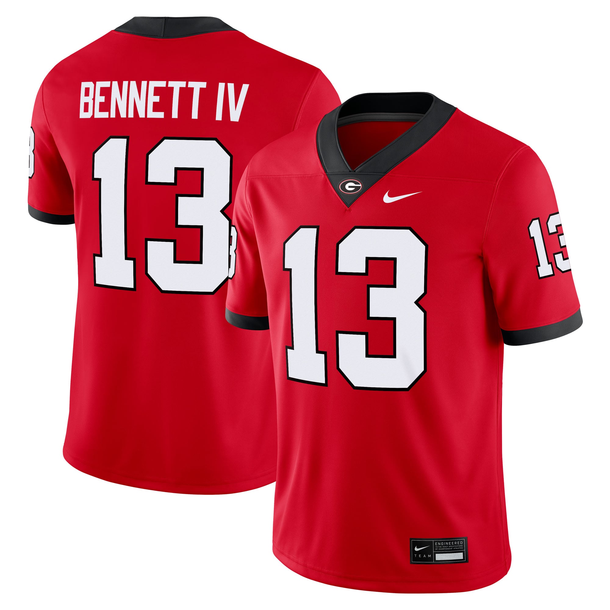 American Football Jersey Red NCAA College Football Fan Wear