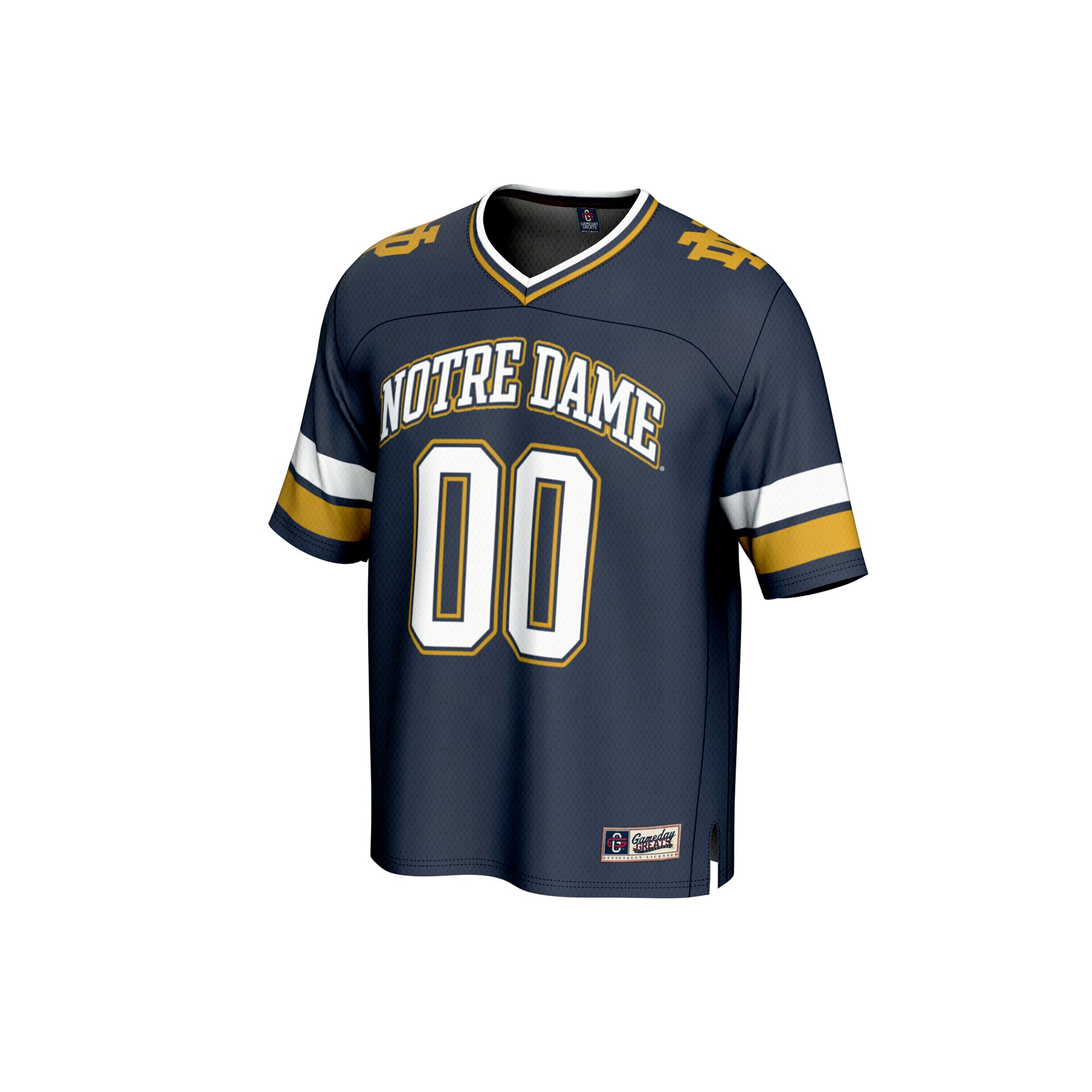 NIL Pick- Fashion Notre Dame Fighting Irish Player Jersey Navy NCAA College Football Fan Wear