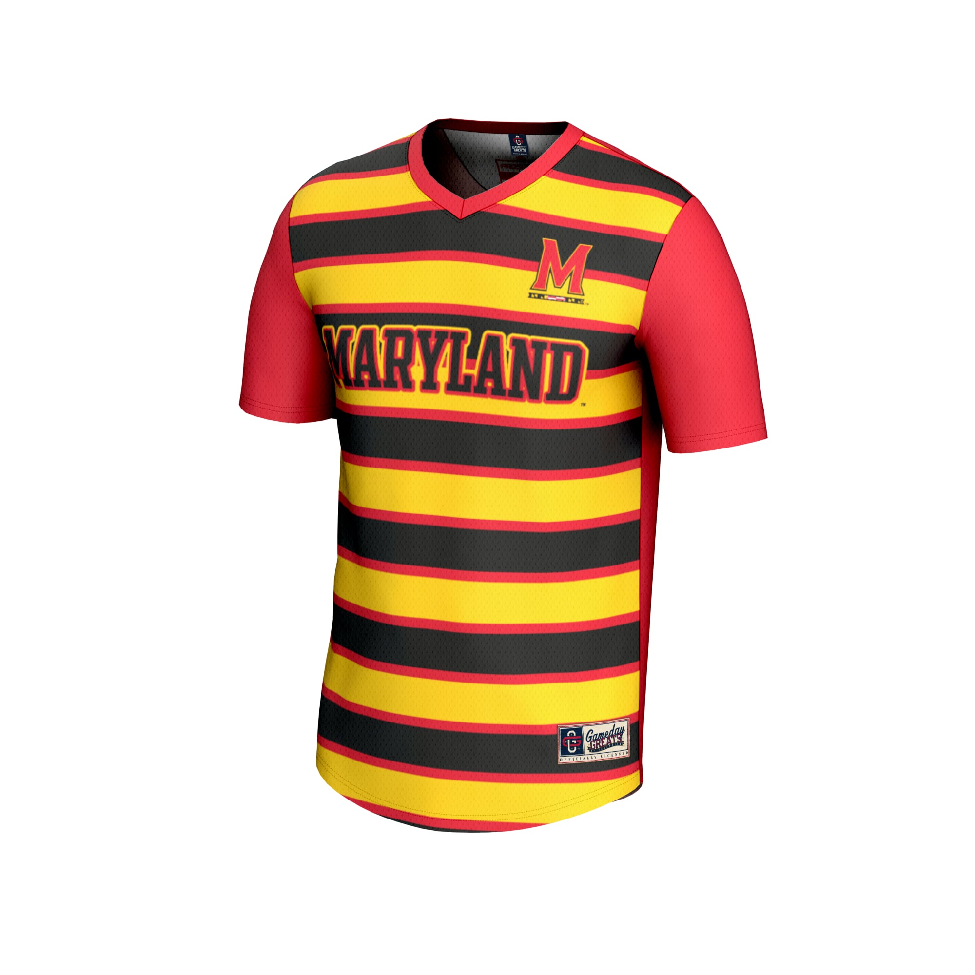 Soccer NIL Pick- Maryland Terrapins Player Jersey Red NCAA College Soccer Fan Wear