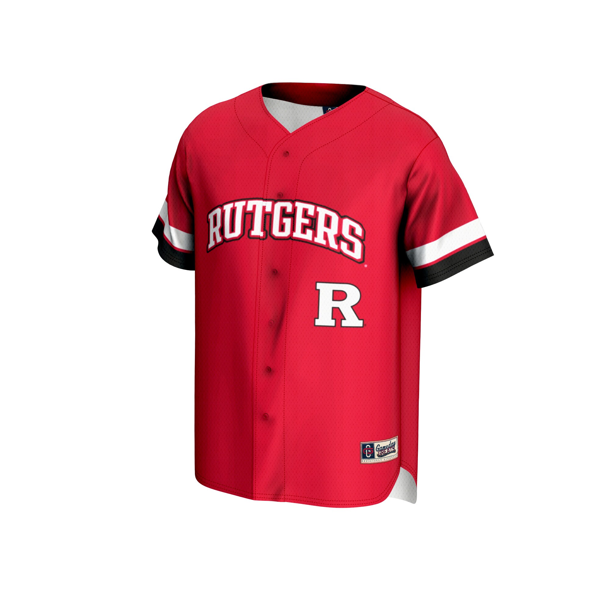 Baseball Rutgers Scarlet Knights Game Jersey Scarlet NCAA College Baseball Fan Wear Baseball