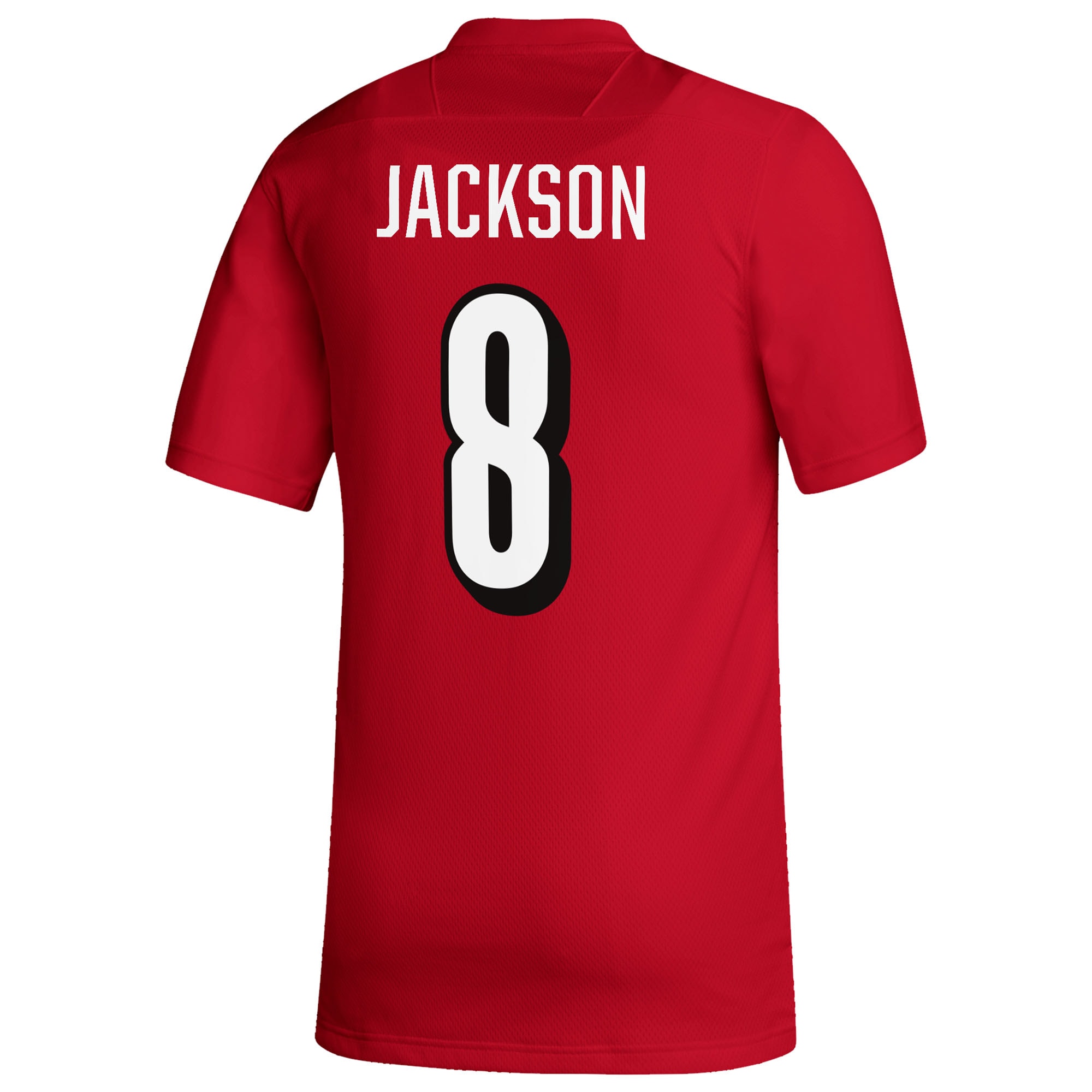 Lamar Jackson Alumni Louisville Cardinals Replica Jersey No.8 Red NCAA College Football Fan Wear Lamar Jackson Alumni