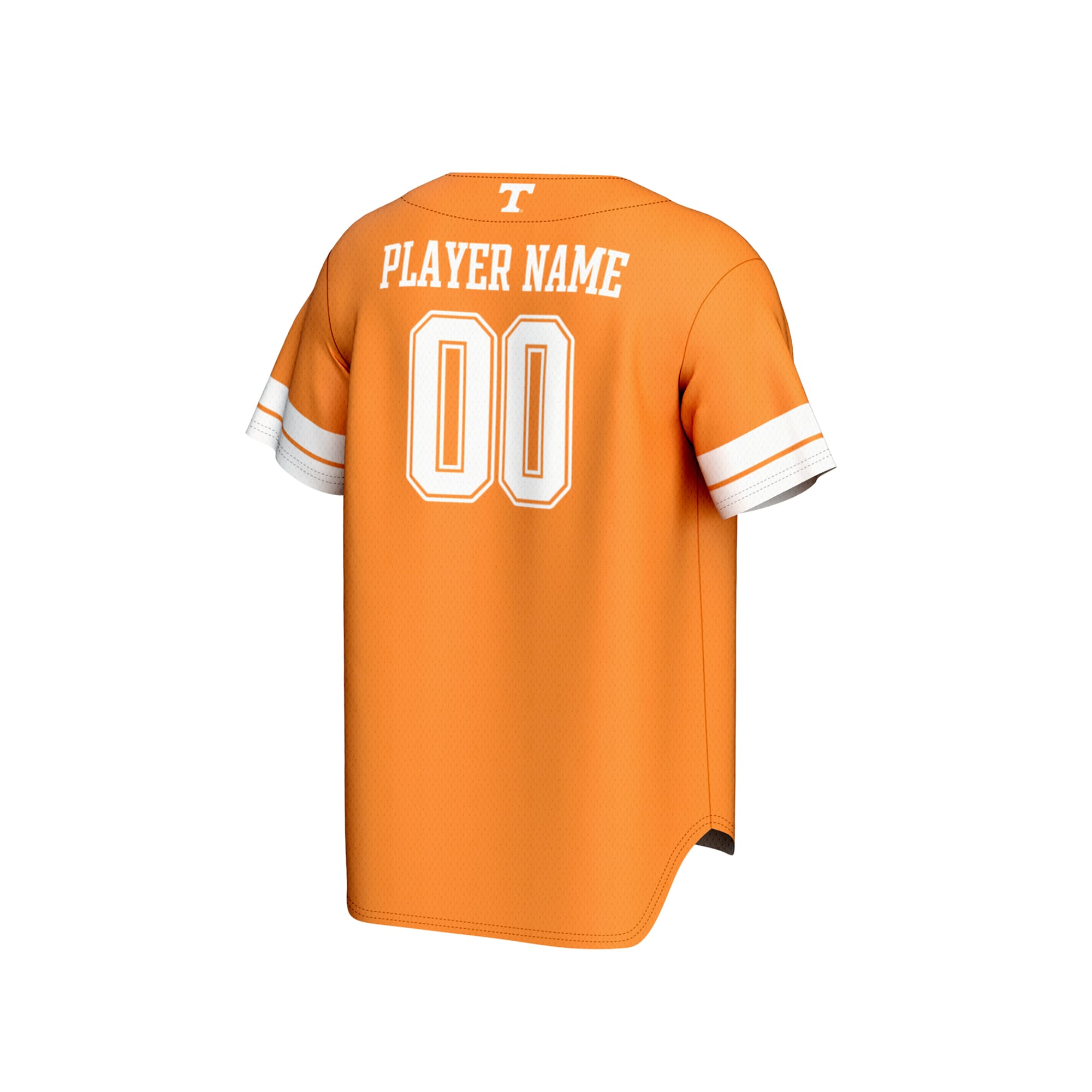 Collegiate Baseball Fashion Tennessee Volunteers Game Jersey Orange NCAA College Baseball Fan Wear Custom Number