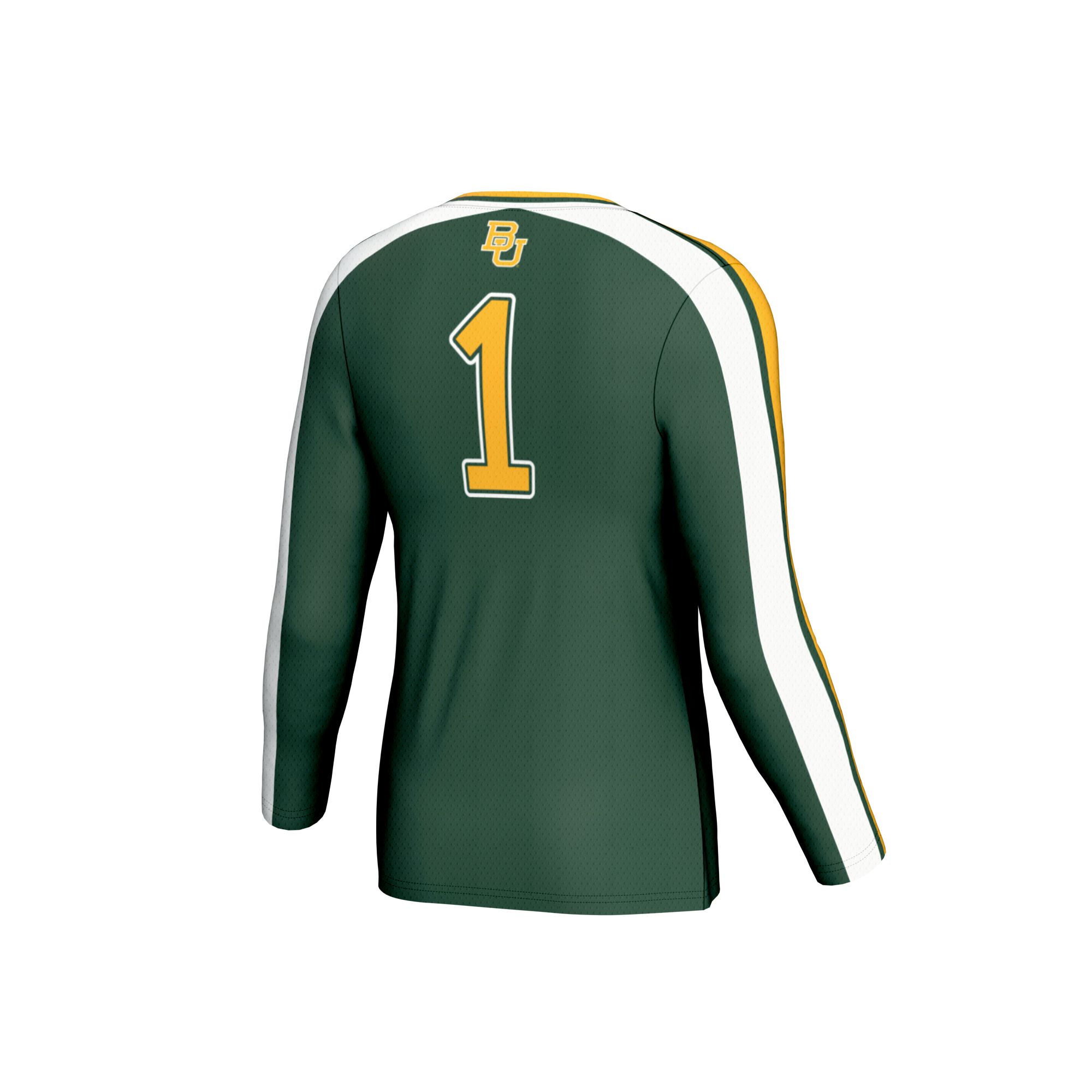 Volleyball Fashion Baylor Bears Game Jersey Green NCAA College Volleyball Fan Wear Volleyball Fashion