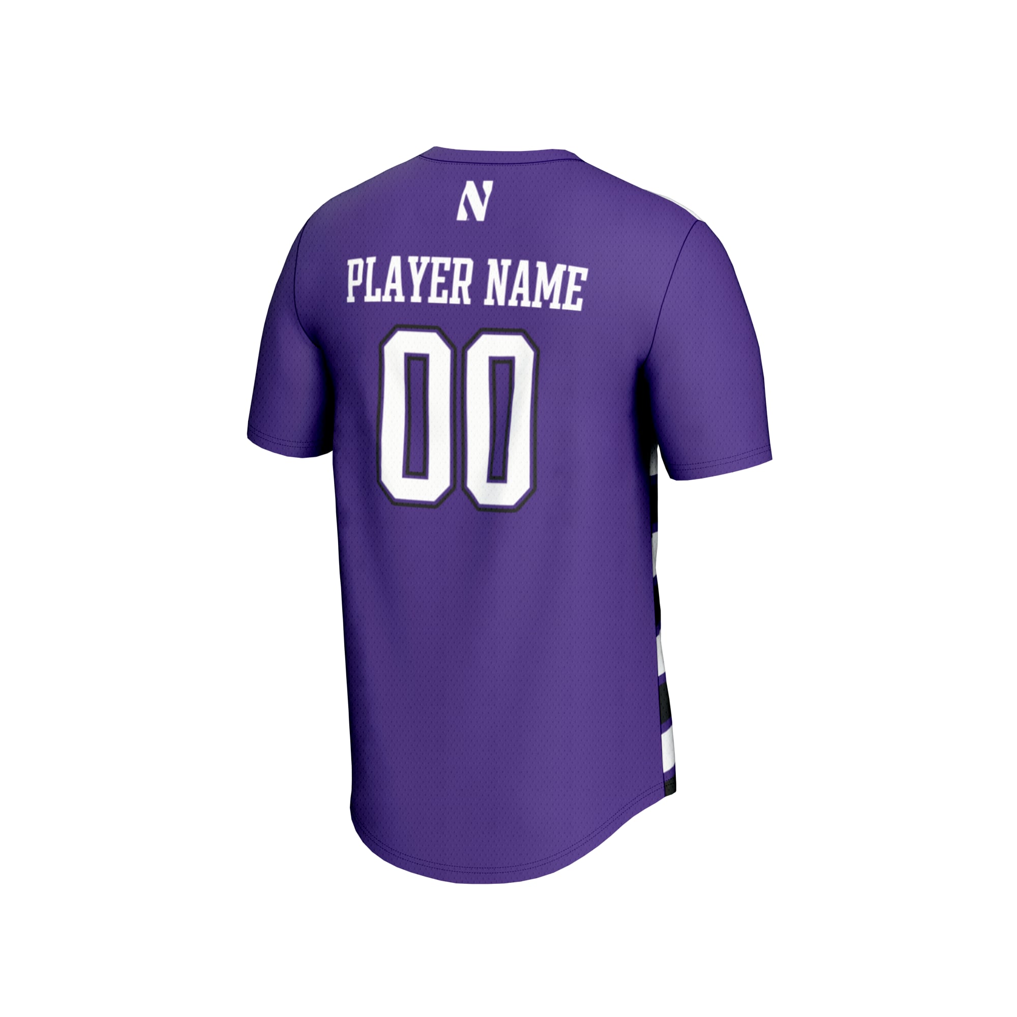 NIL Pick- Collegiate Northwestern Wildcats Player Jersey Purple NCAA College Baseball Fan Wear NIL Pick- Collegiate