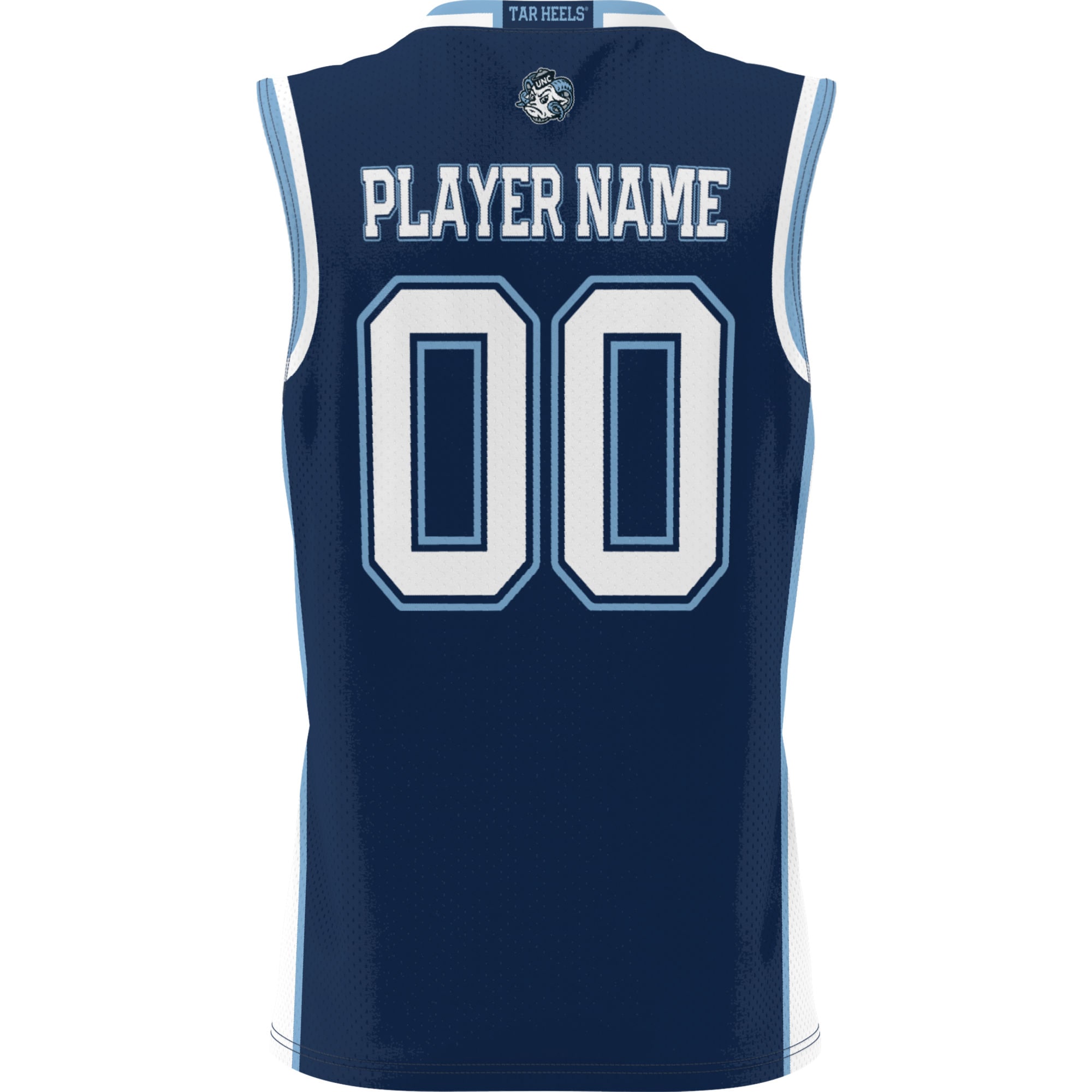 NIL Pick- Basketball North Carolina Tar Heels Player Jersey Navy NCAA College Basketball Fan Wear NIL Pick- Basketball