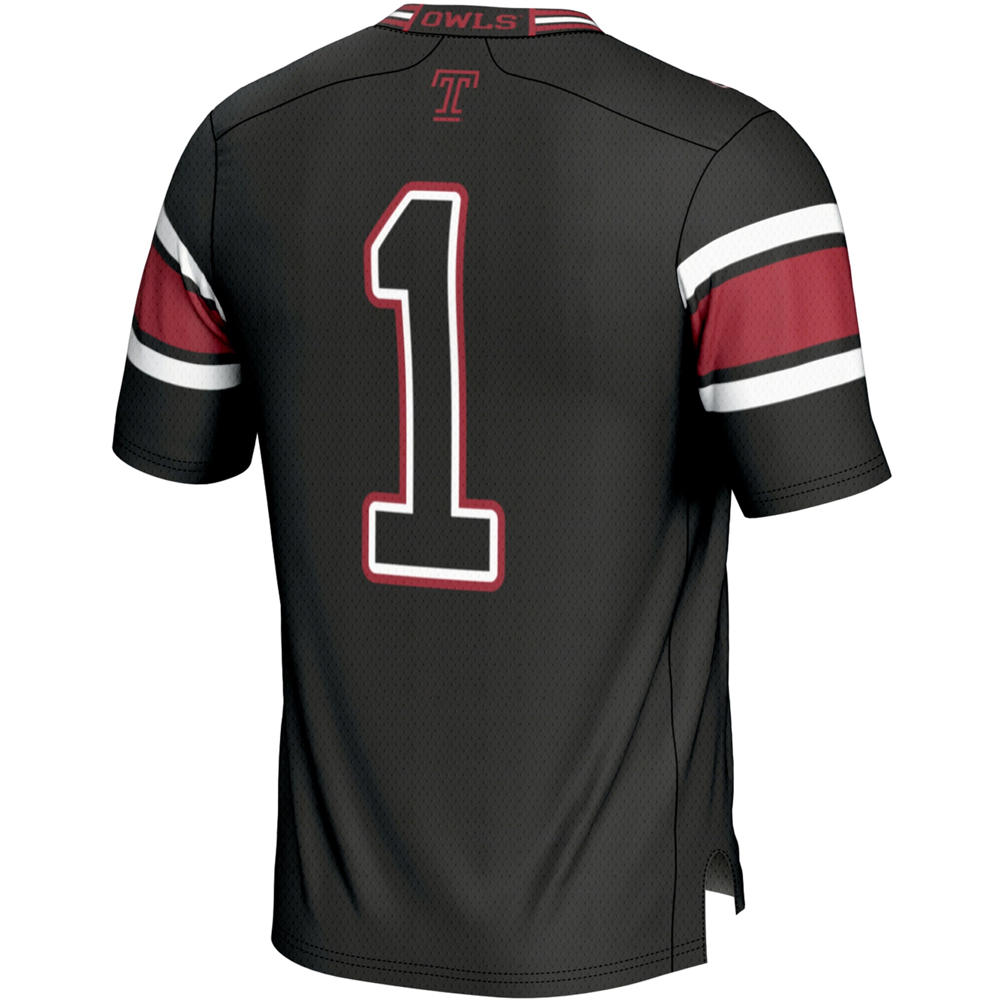 Endzone Temple Owls Game Jersey Black NCAA College Football Fan Wear