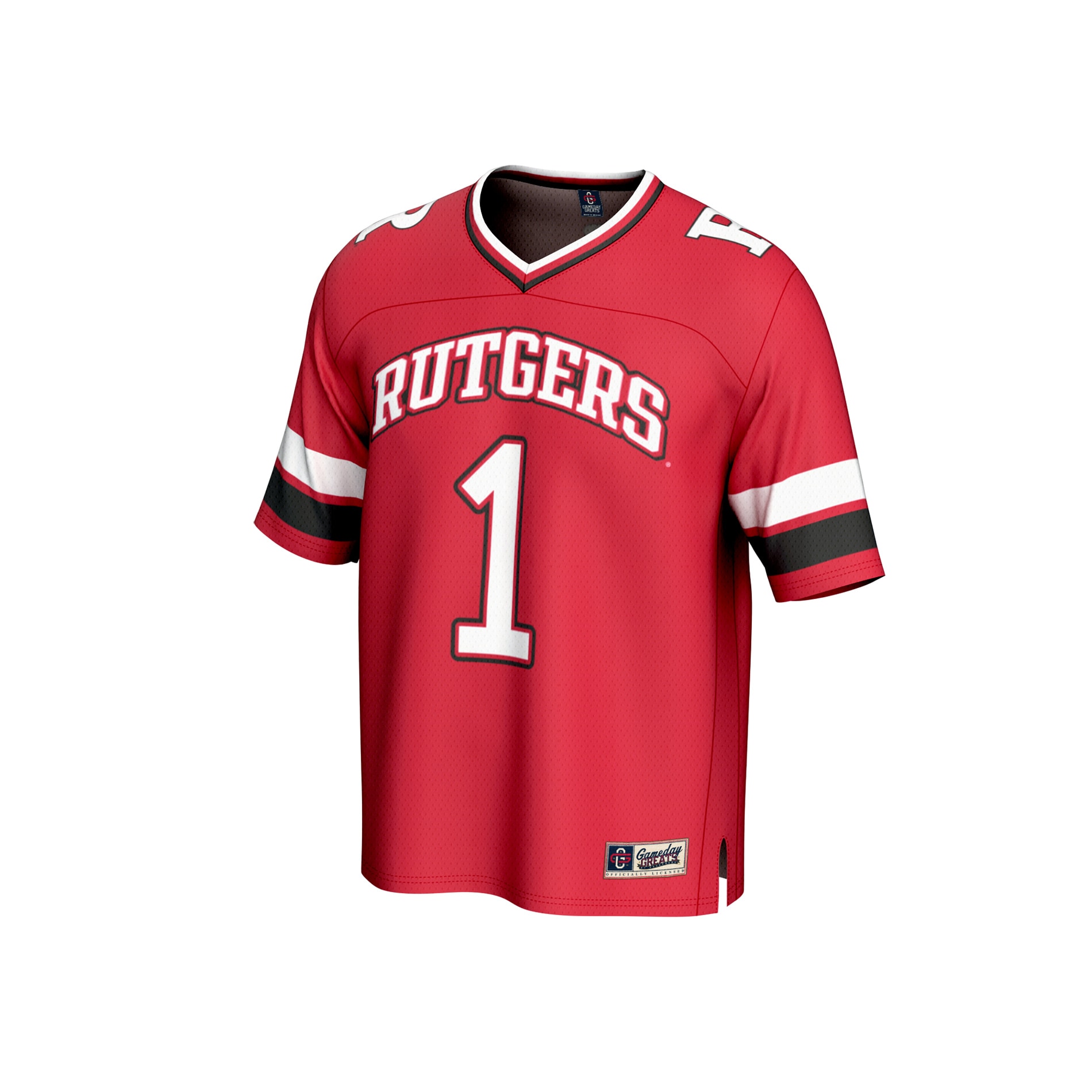Collegiate Fashion Rutgers Scarlet Knights Game Jersey Scarlet NCAA College Football Fan Wear Collegiate Fashion