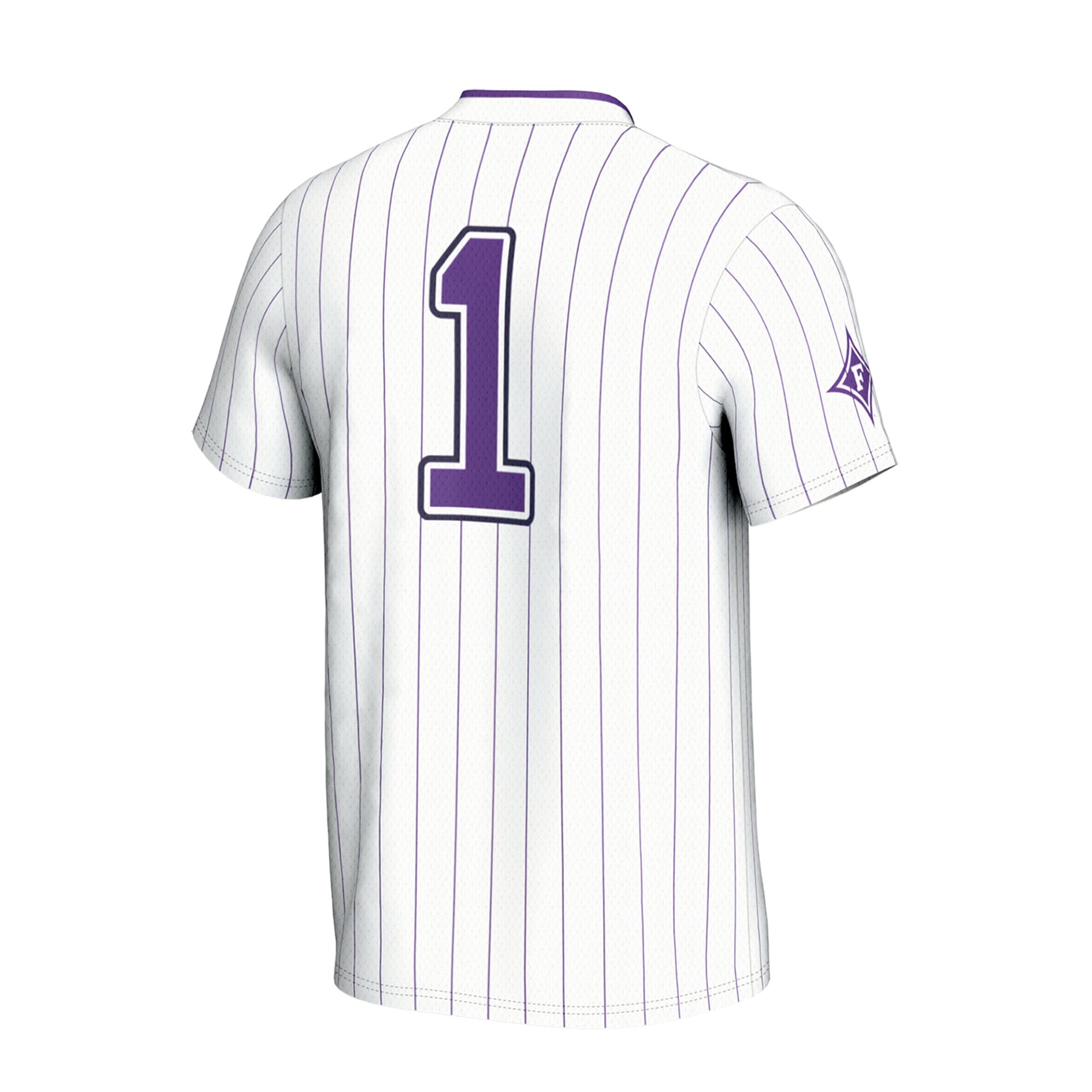 Collegiate Softball Fashion Furman Paladins Game Jersey White NCAA College Softball Fan Wear Collegiate Softball Fashion