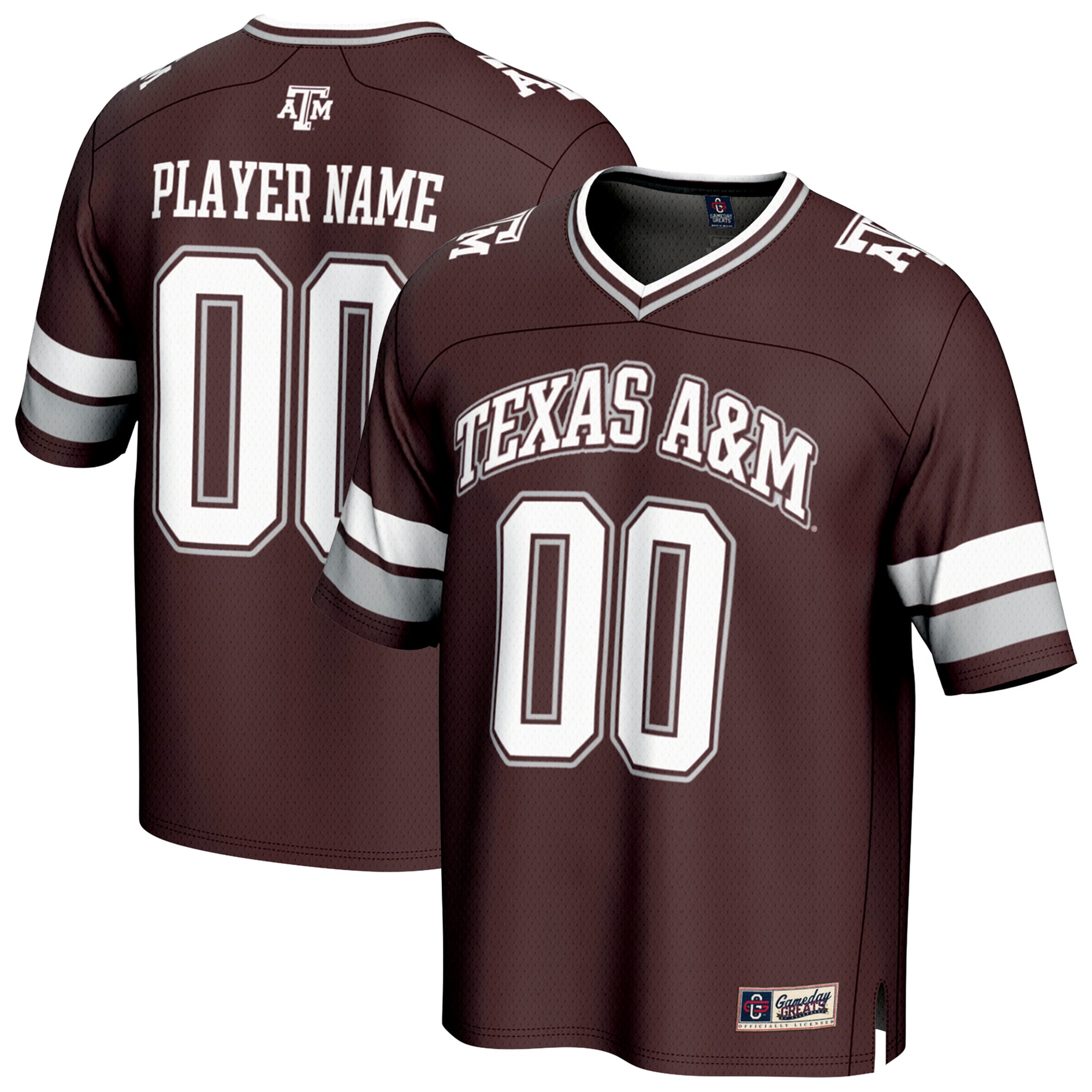 NIL Pick- Fashion Texas A&M Aggies Player Jersey Maroon NCAA College Football Fan Wear