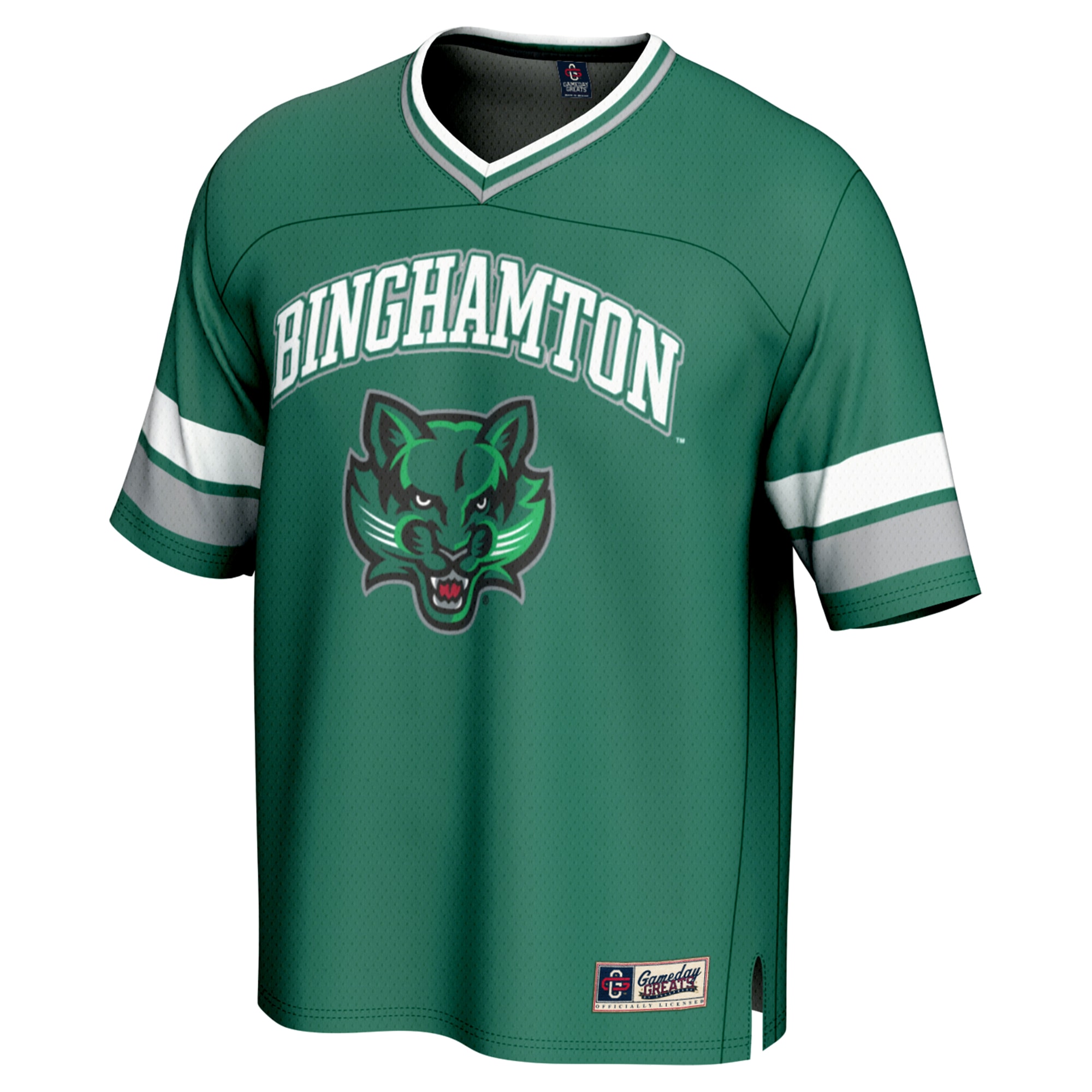 Spirit Binghamton Bearcats Game Jersey Green NCAA College Football Fan Wear Spirit