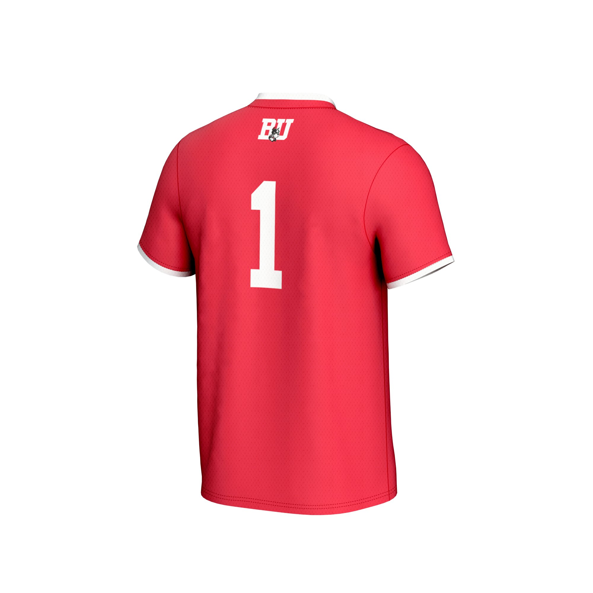 Collegiate Softball Fashion Boston University Game Jersey Scarlet NCAA College Softball Fan Wear Collegiate Softball Fashion