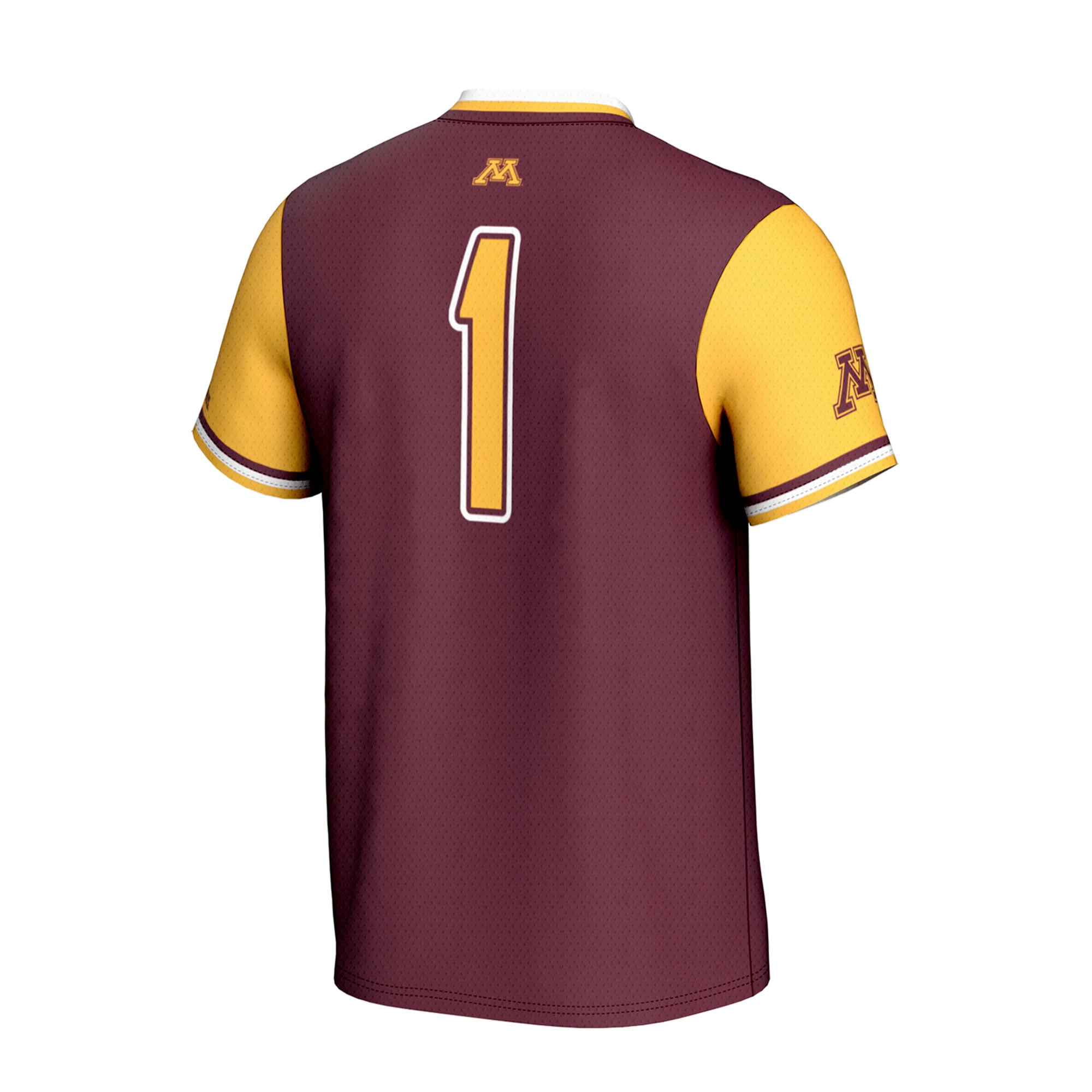 Maroon Collegiate Softball Minnesota Golden Gophers Game Jersey Maroon NCAA College Softball Fan Wear Maroon Collegiate Softball