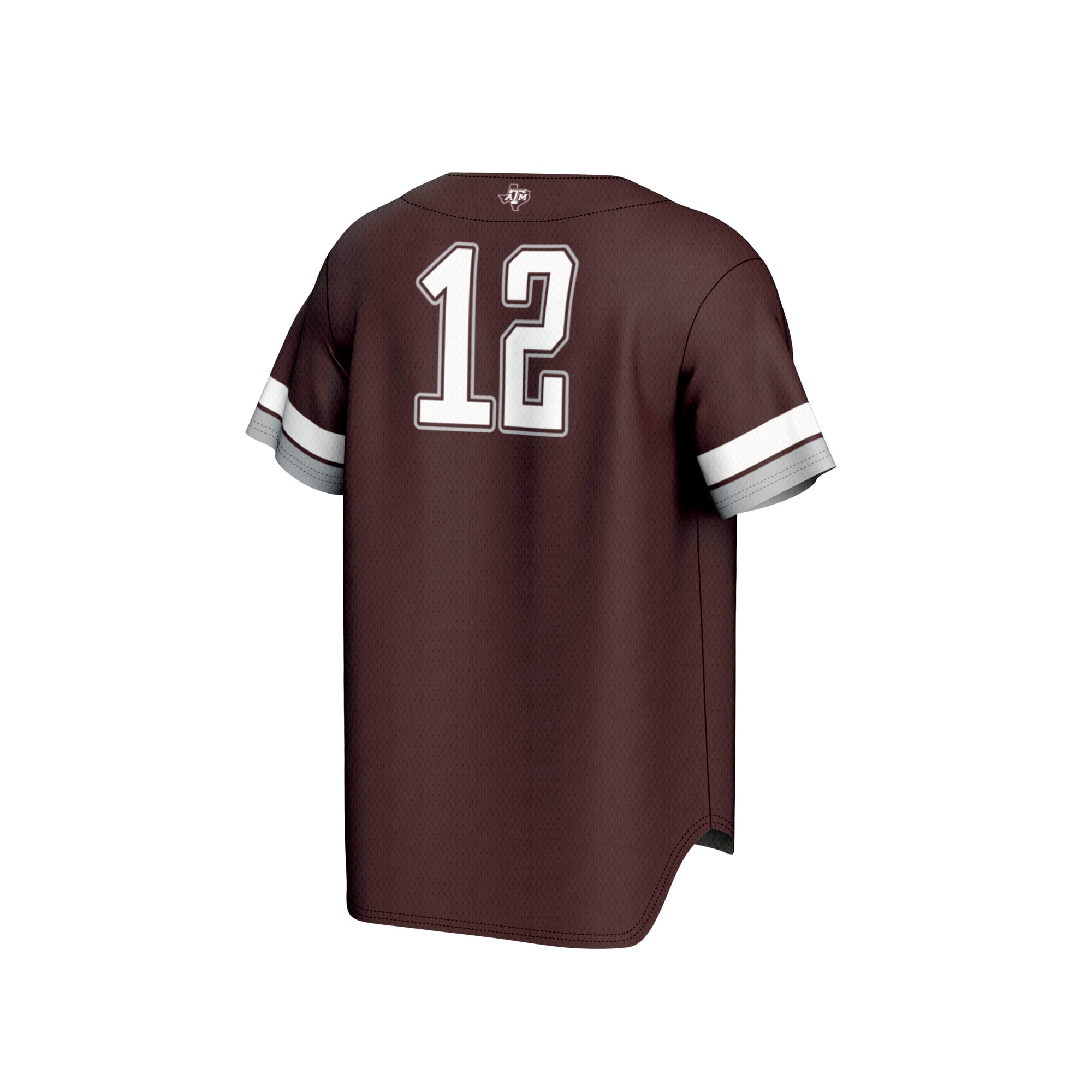 Collegiate Baseball Fashion Texas A&M Aggies Game Jersey Maroon NCAA College Baseball Fan Wear