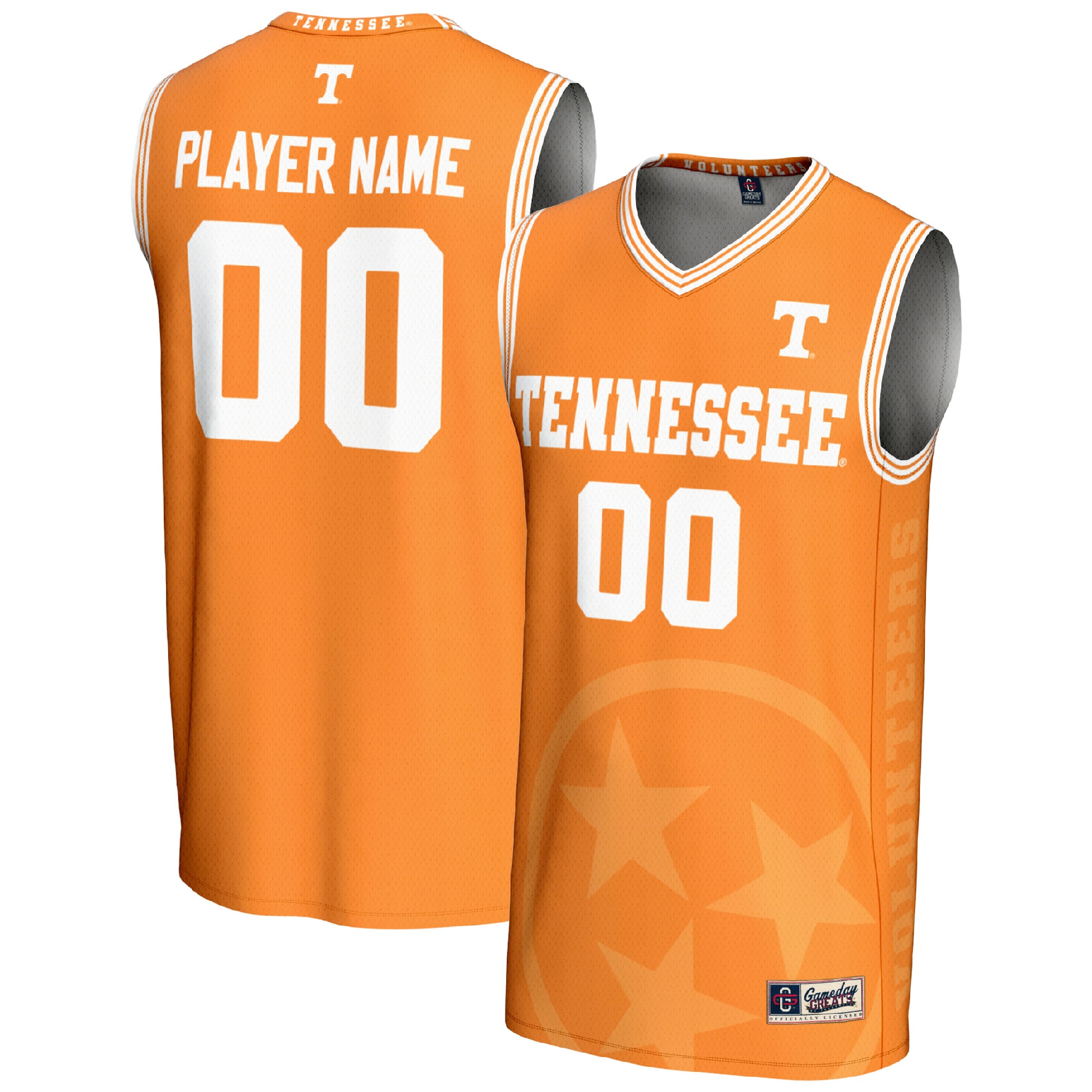 Vols NIL Pick Tennessee Orange Player Jersey Orange NCAA College Basketball Fan Wear Vols NIL Pick