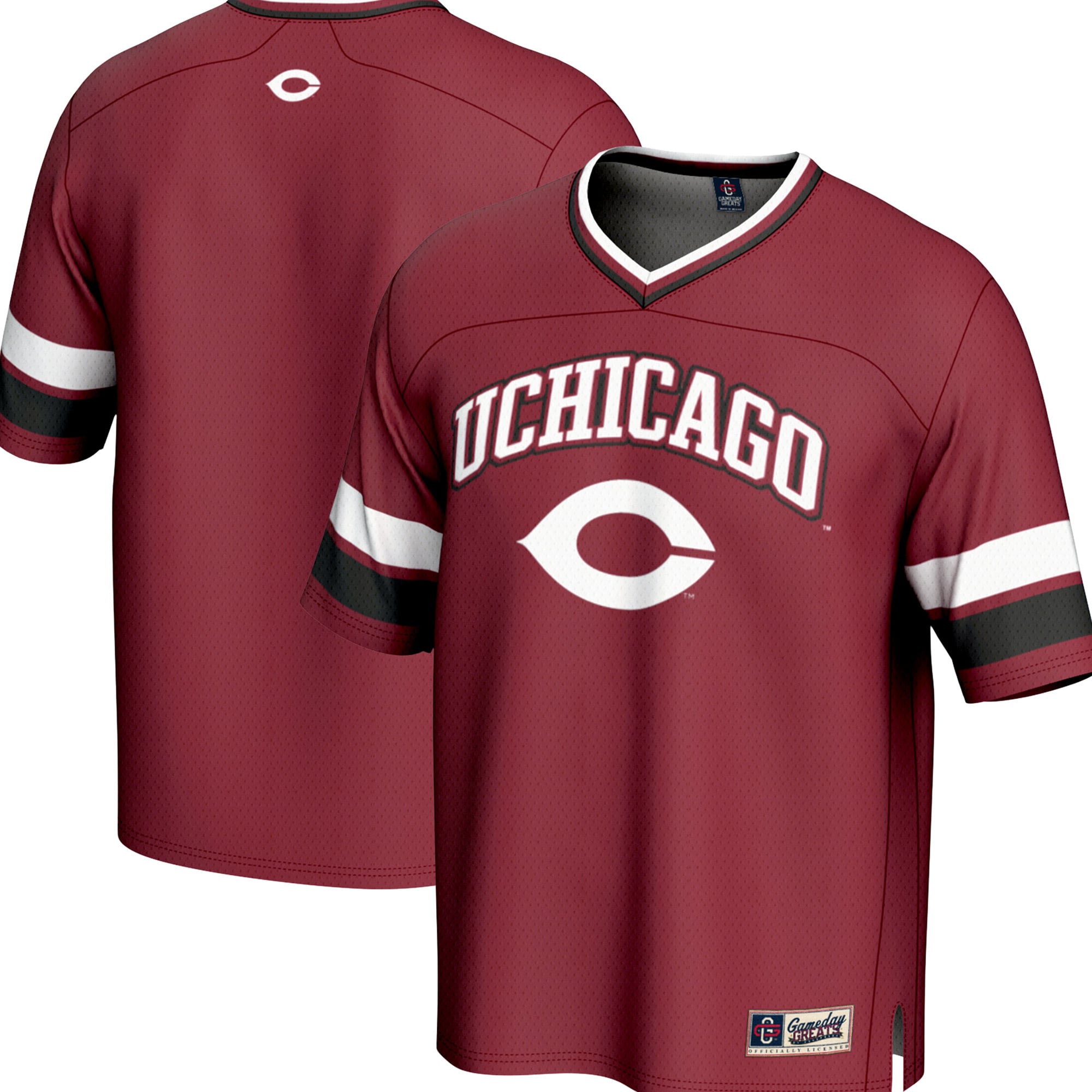Spirit UChicago Maroons Jersey Maroon NCAA College Football Fan Wear