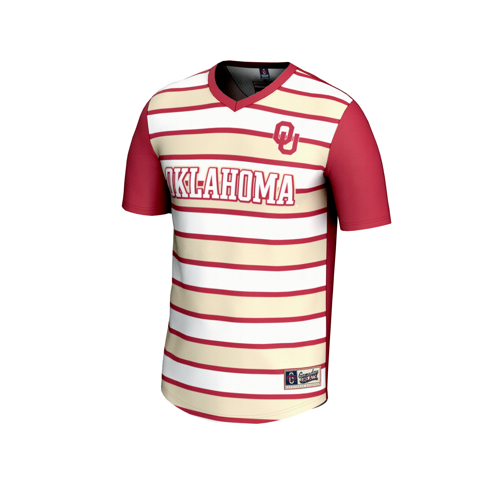 NIL Pick- Collegiate Oklahoma Sooners Player Jersey Crimson NCAA College Soccer Fan Wear