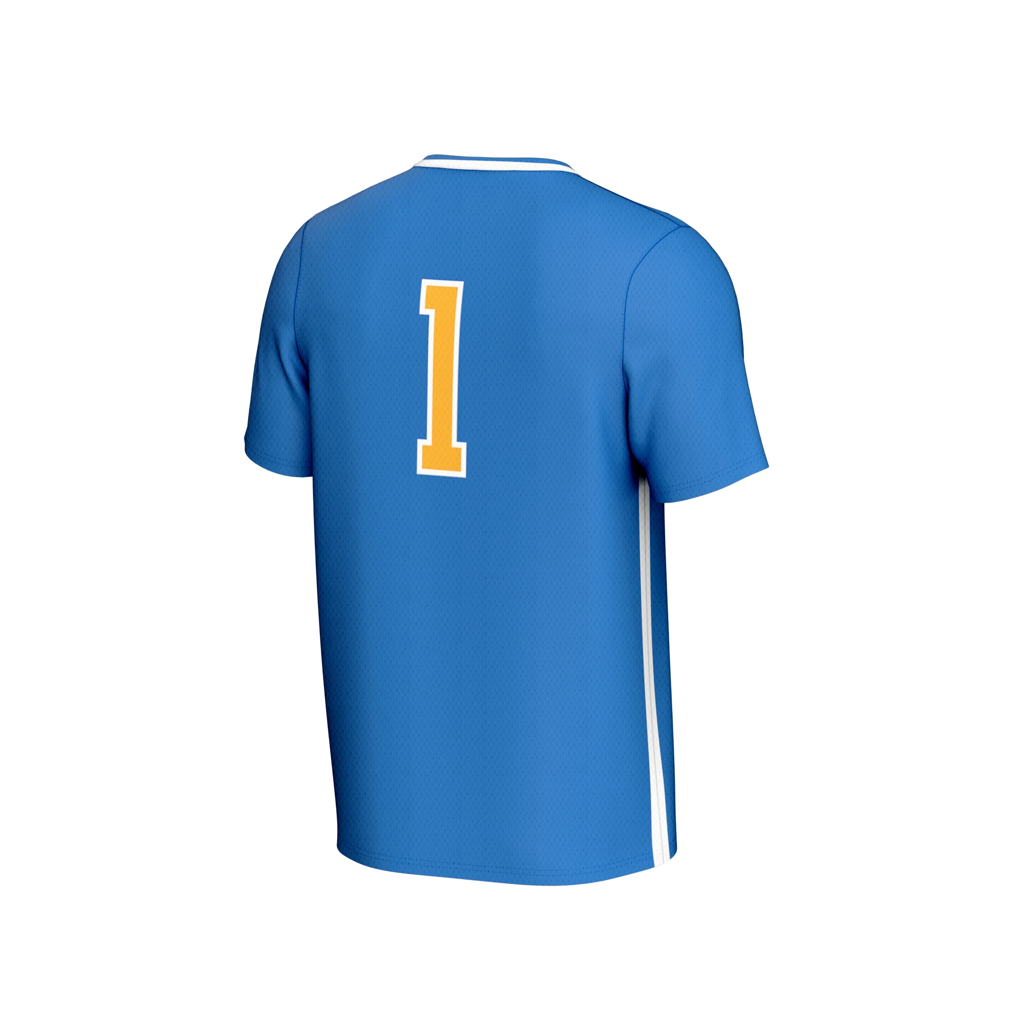 Collegiate Soccer Fashion UCLA Bruins Game Jersey Blue NCAA College Soccer Fan Wear