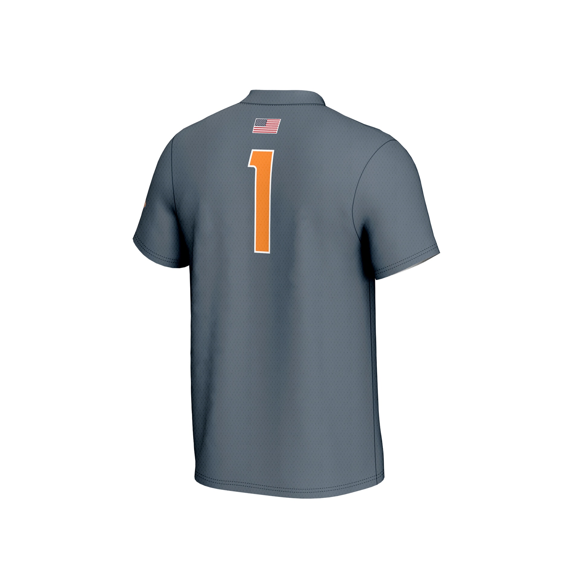 Baseball Fashion Tennessee Volunteers Game Jersey Gray NCAA College Baseball Fan Wear