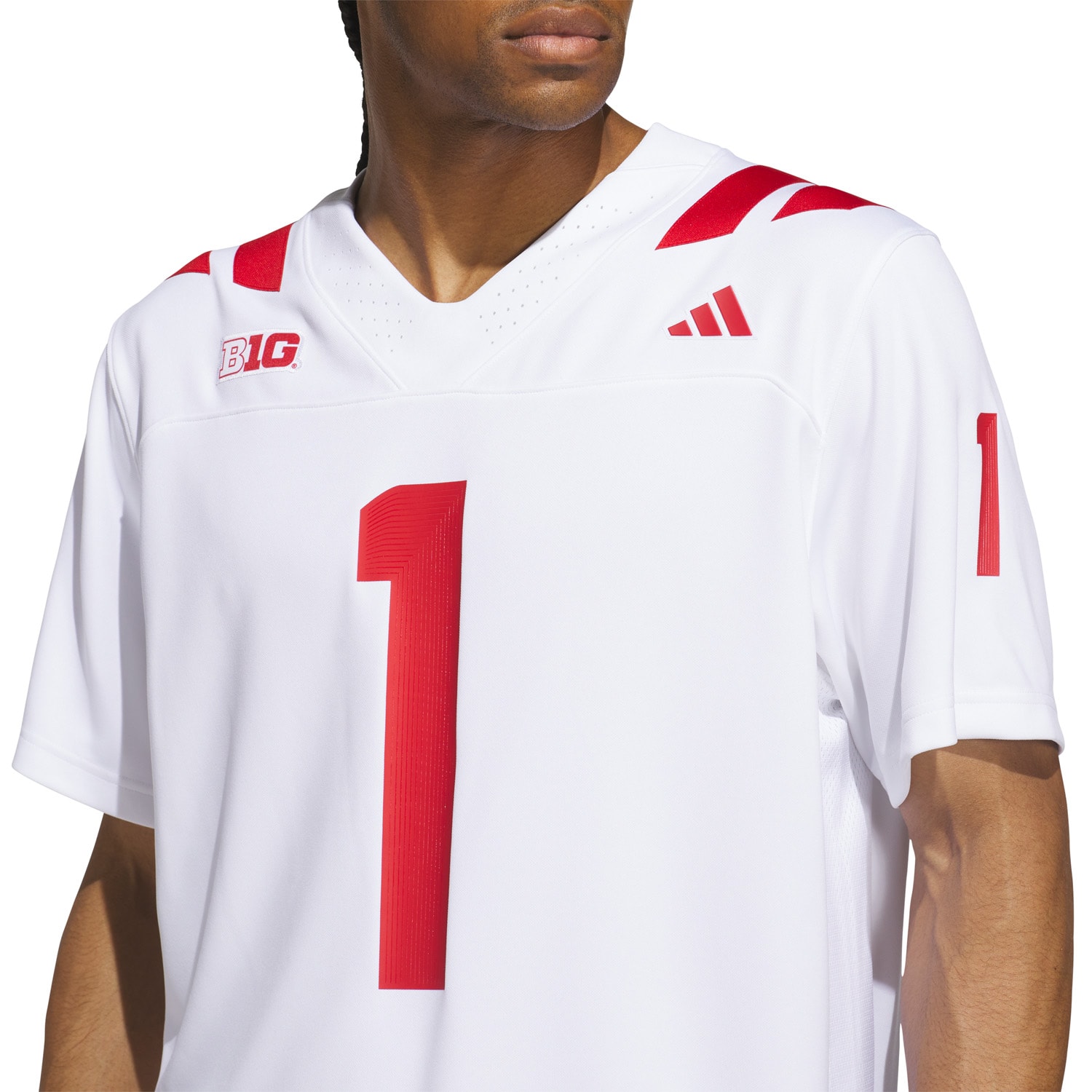 Nebraska Huskers Away Jersey White NCAA College Football Fan Wear