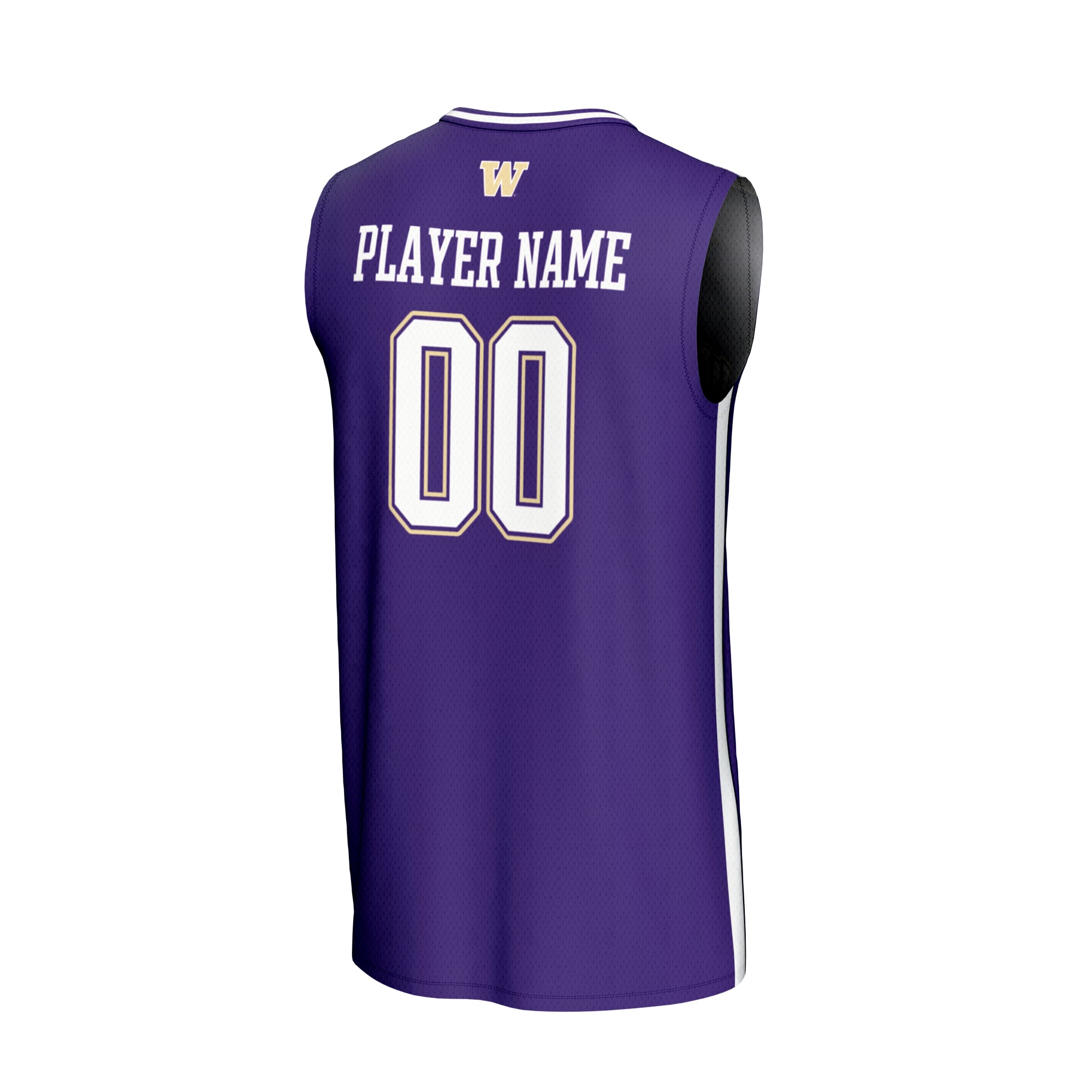 NIL Pick- Basketball Washington Huskies Player Jersey Purple NCAA College Basketball Fan Wear NIL Pick- Basketball