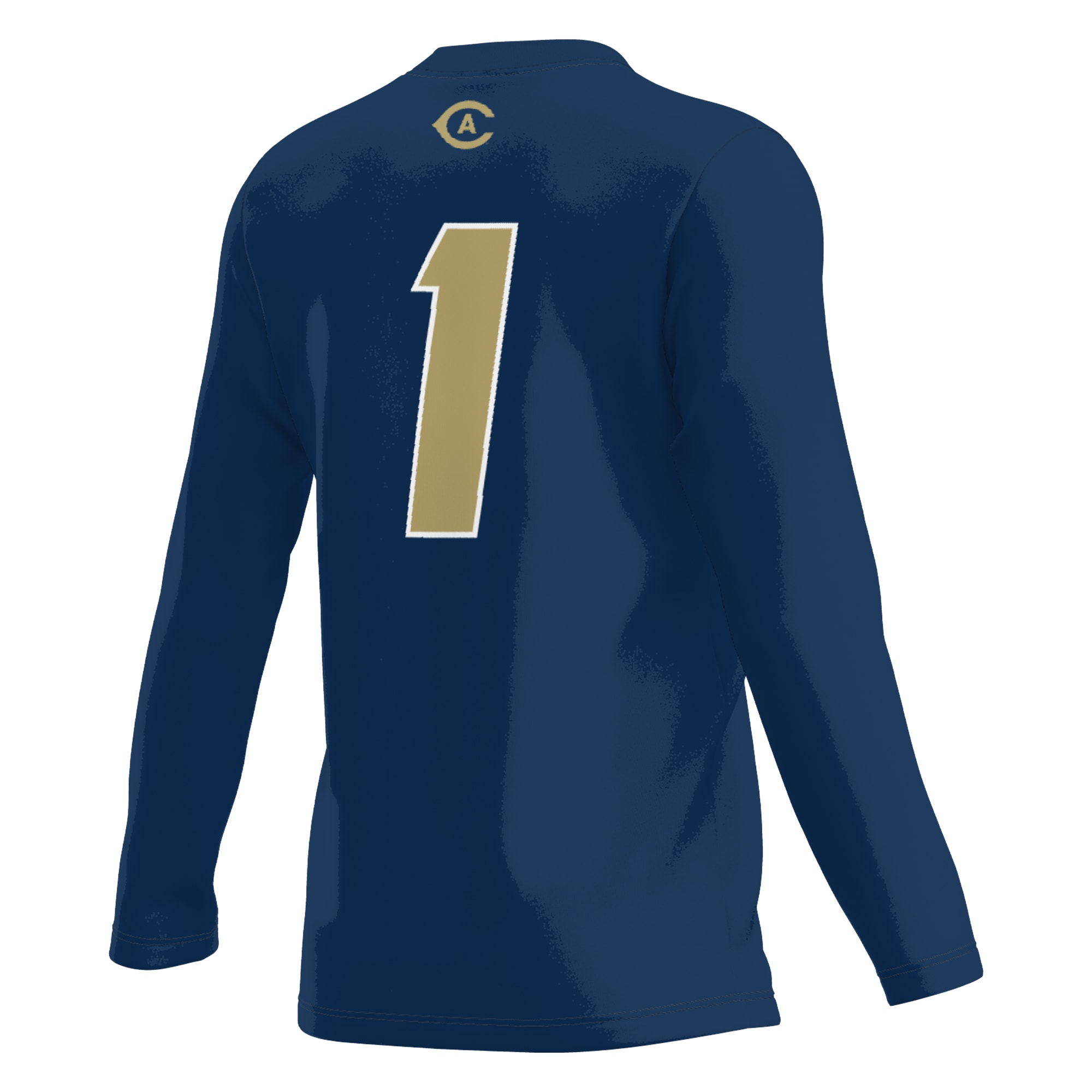 Collegiate Volleyball Fashion UC Davis Aggies Game Jersey Navy NCAA College Volleyball Fan Wear
