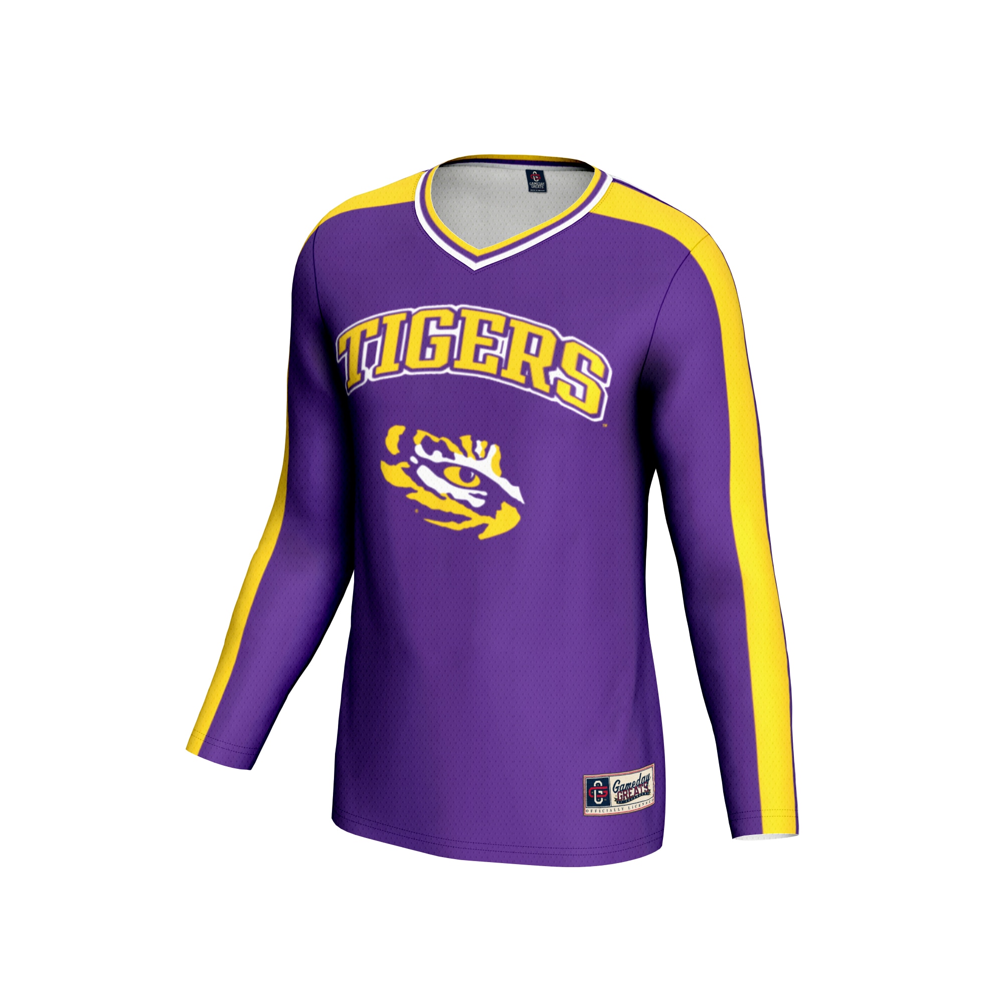 Volleyball Fashion LSU Tigers Game Jersey Purple NCAA College Volleyball Fan Wear