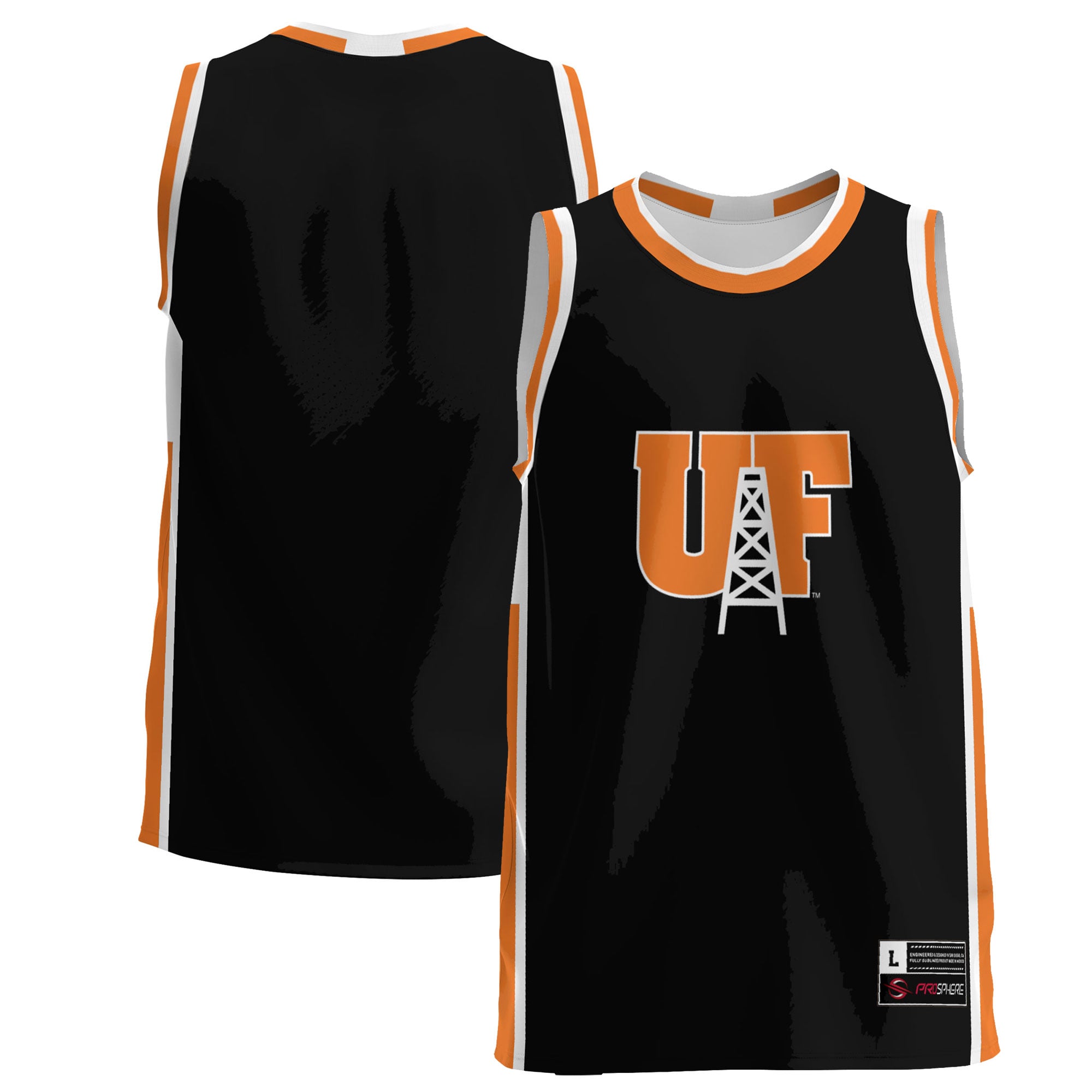 Basketball Findlay Oilers Jersey Black NCAA College Basketball Fan Wear Basketball