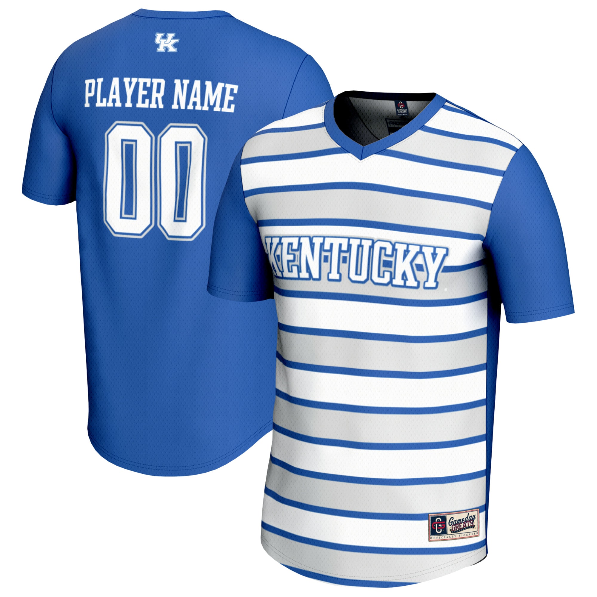 NIL Pick- Collegiate Kentucky Wildcats Player Jersey Royal NCAA College Volleyball Fan Wear NIL Pick- Collegiate