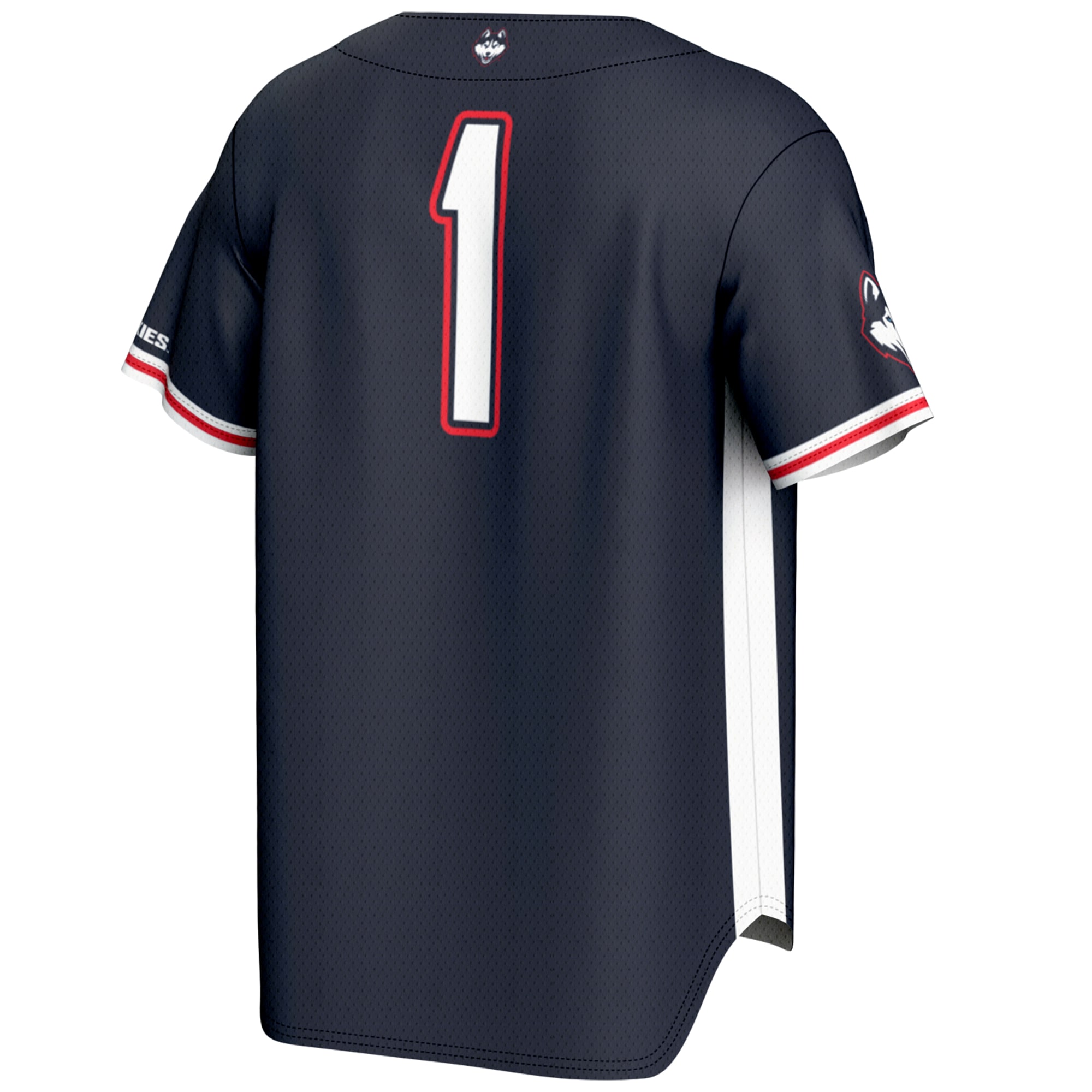 Baseball UConn Huskies Game Jersey Navy NCAA College Baseball Fan Wear