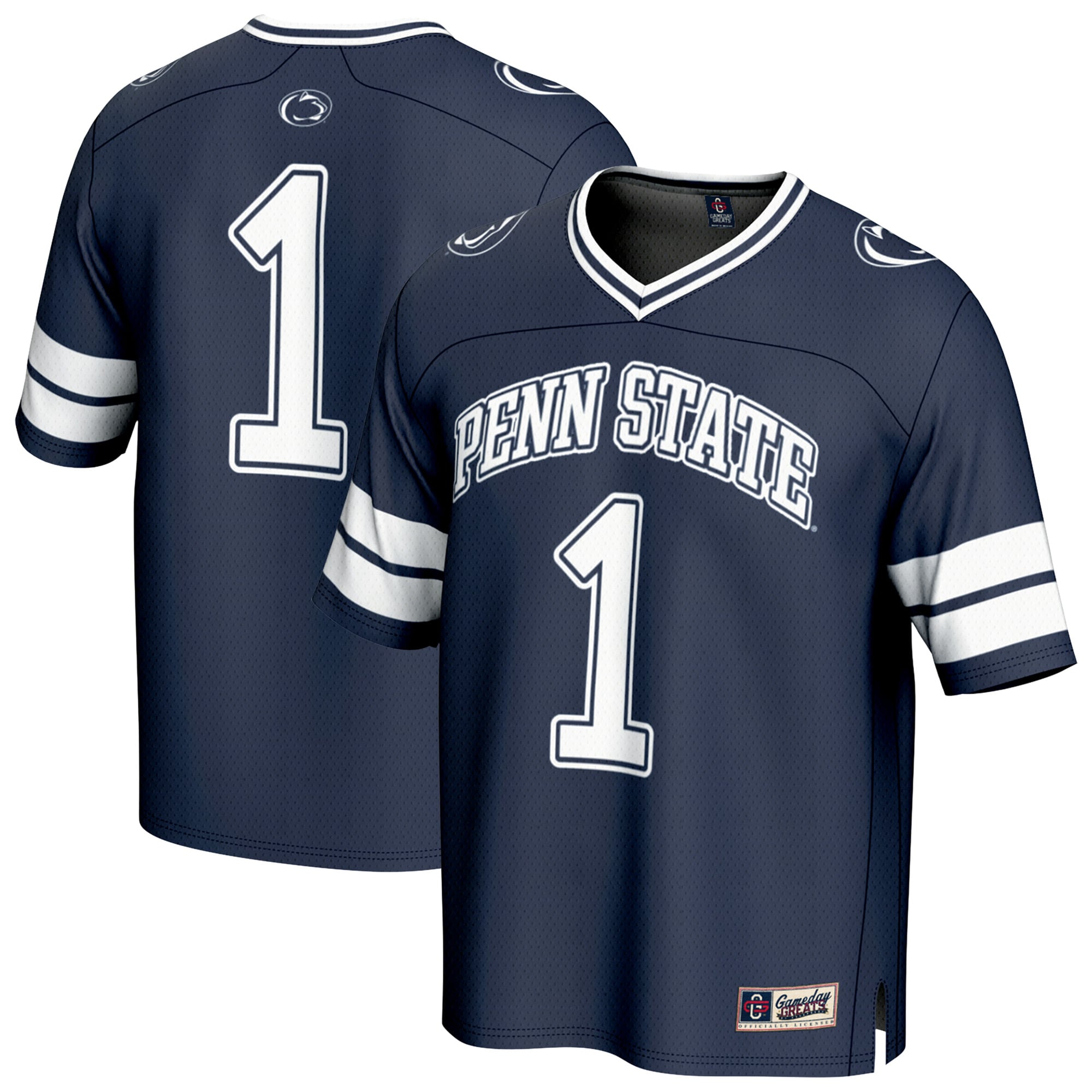 Collegiate Fashion Penn State Nittany Lions Game Jersey Navy NCAA College Football Fan Wear Collegiate Fashion