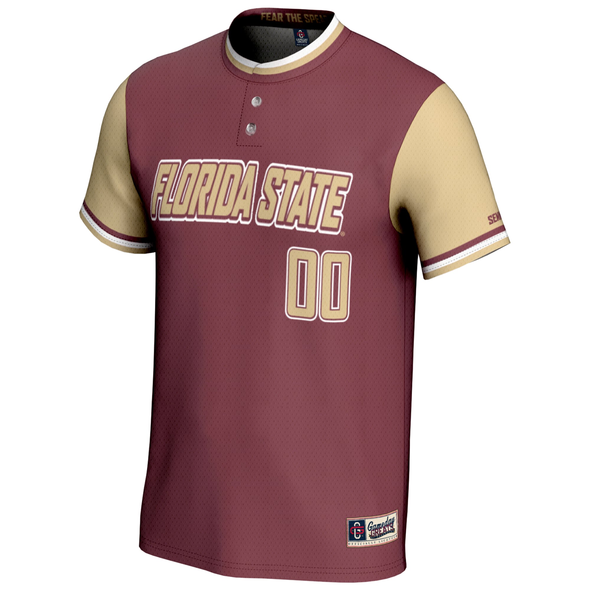 NIL Pick- Softball Florida State Seminoles Player Jersey Garnet NCAA College Softball Fan Wear NIL Pick- Softball