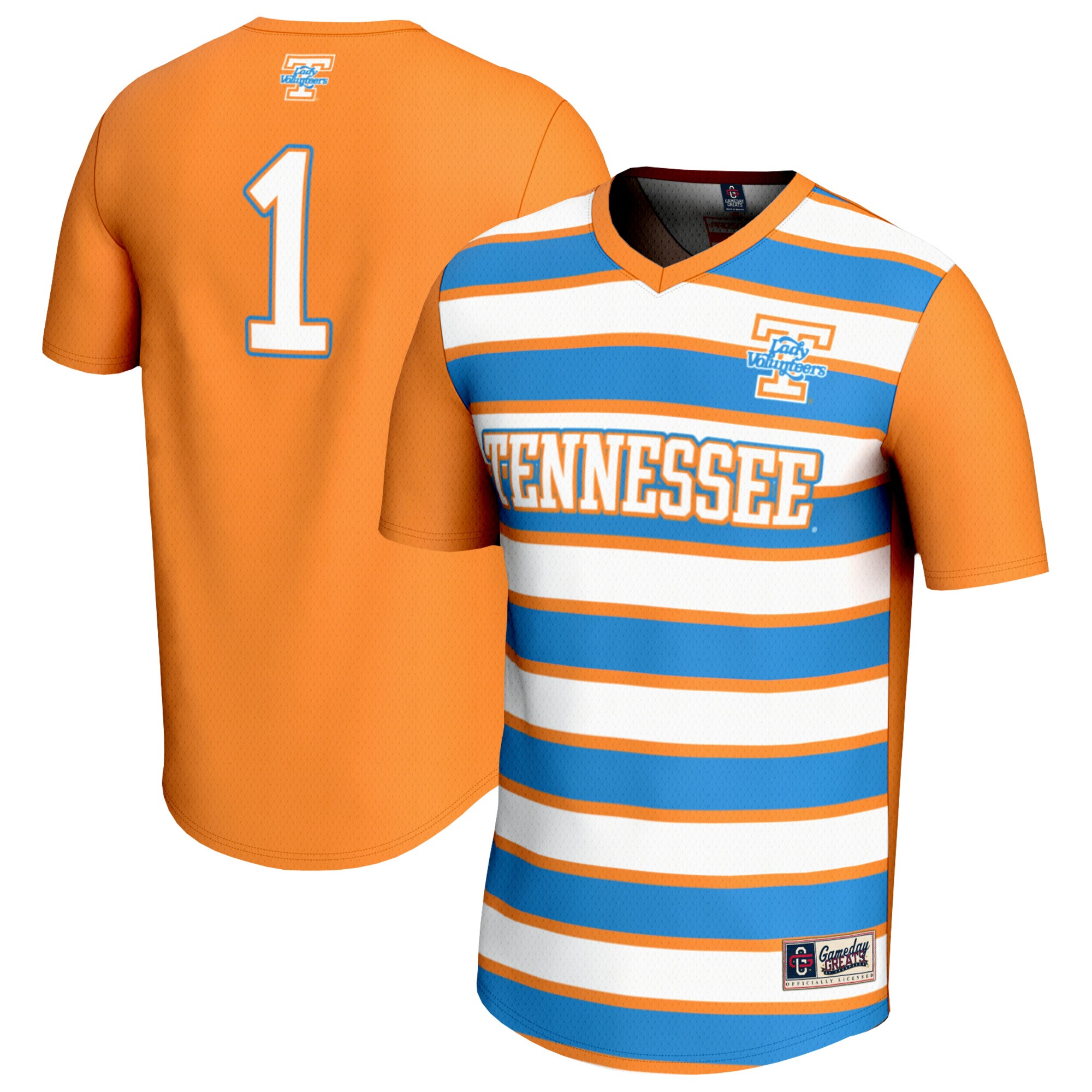 Soccer Fashion Tennessee Volunteers Game Jersey Orange NCAA College Soccer Fan Wear