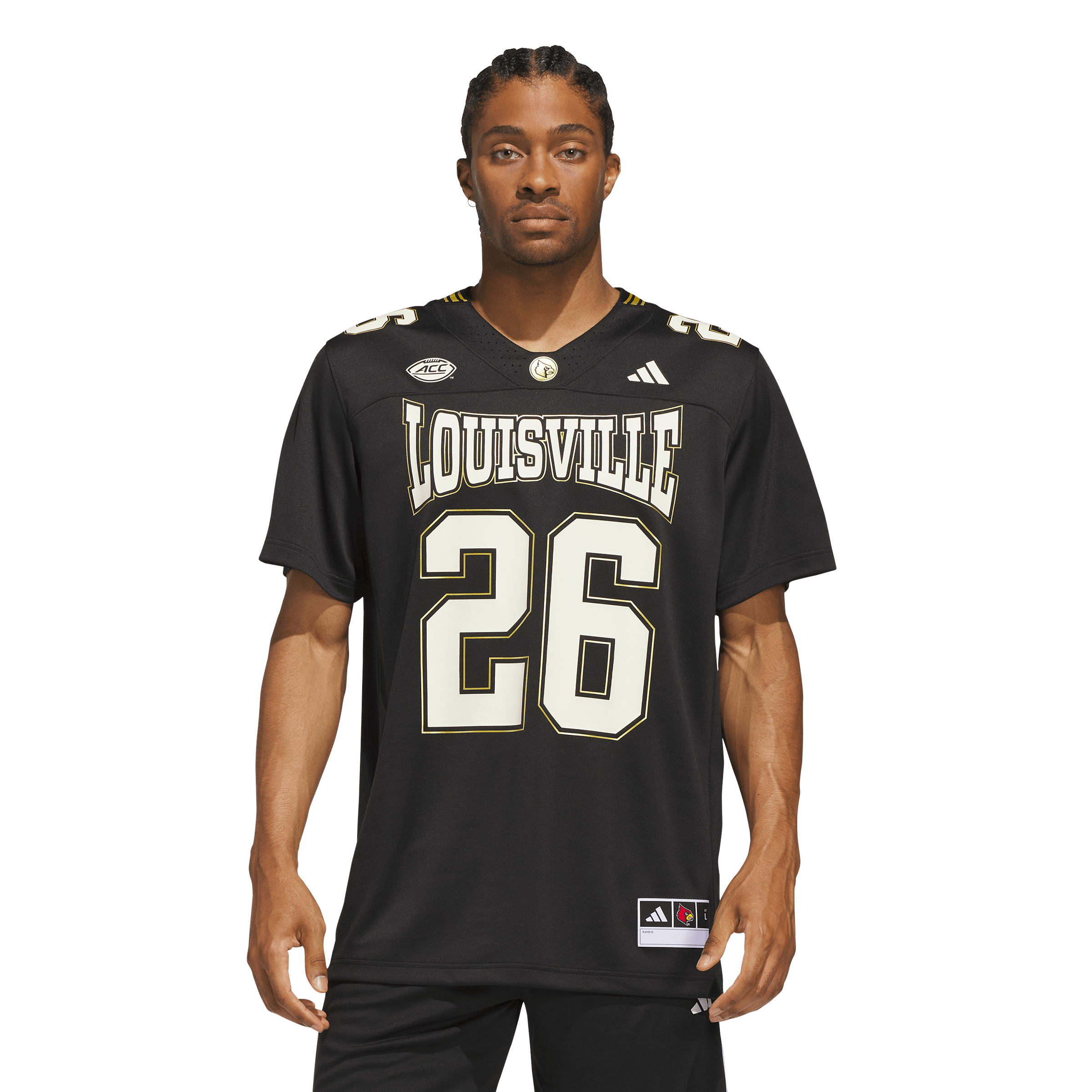 Ville Strategy Louisville Cardinals Jersey Black NCAA College Football Fan Wear Ville Strategy