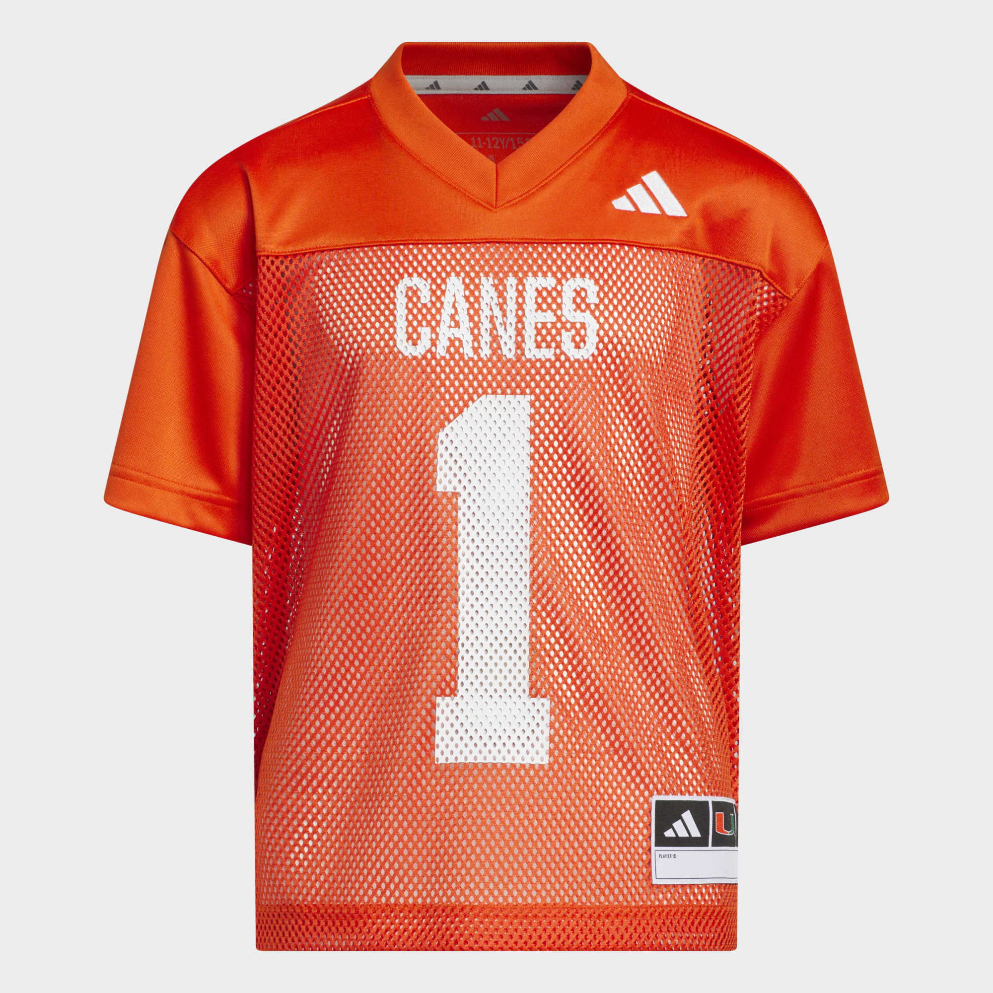 Tailgate Miami Hurricanes Jersey Orange NCAA College Football Fan Wear