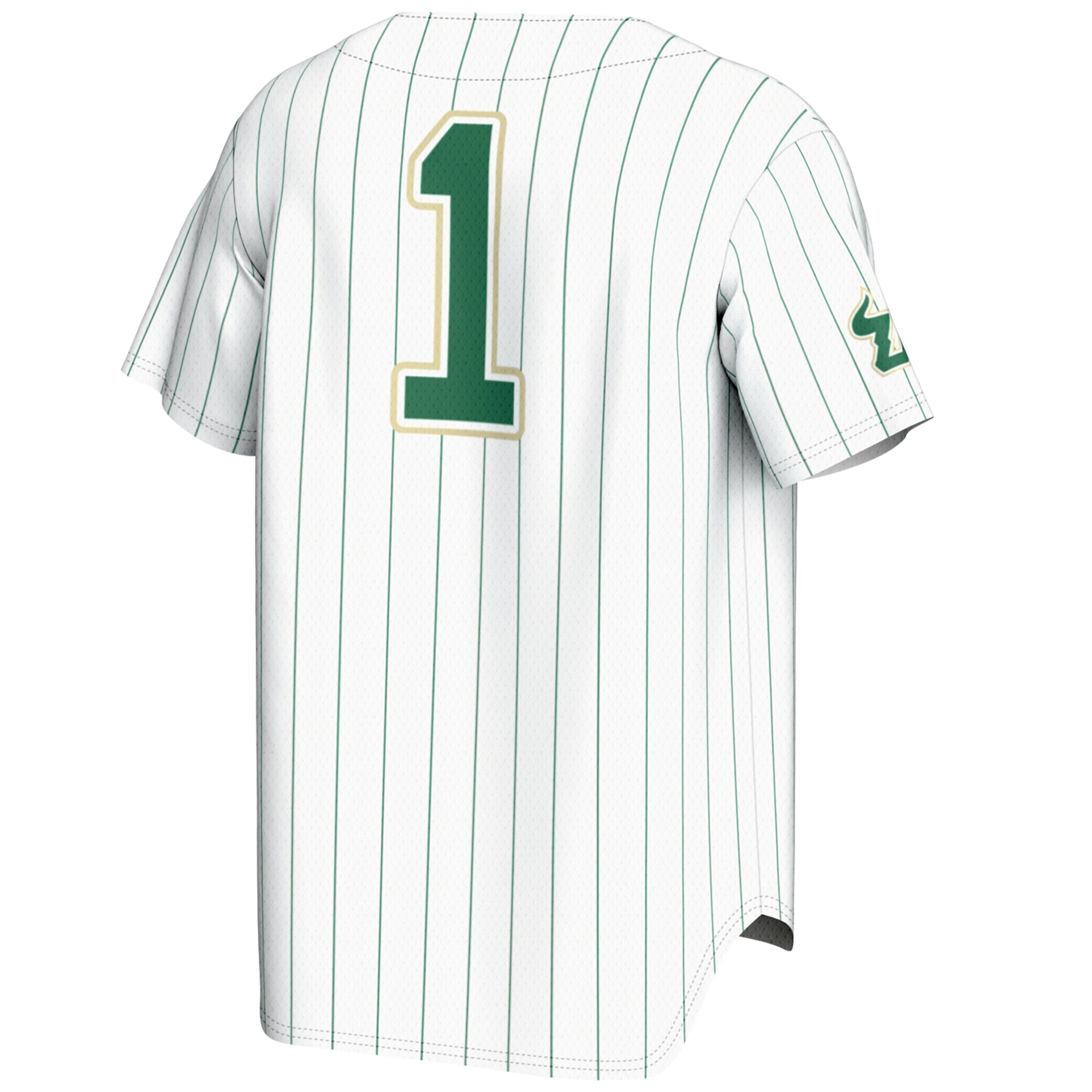 Baseball Fashion South Florida Bulls Game Jersey White NCAA College Baseball Fan Wear Baseball Fashion