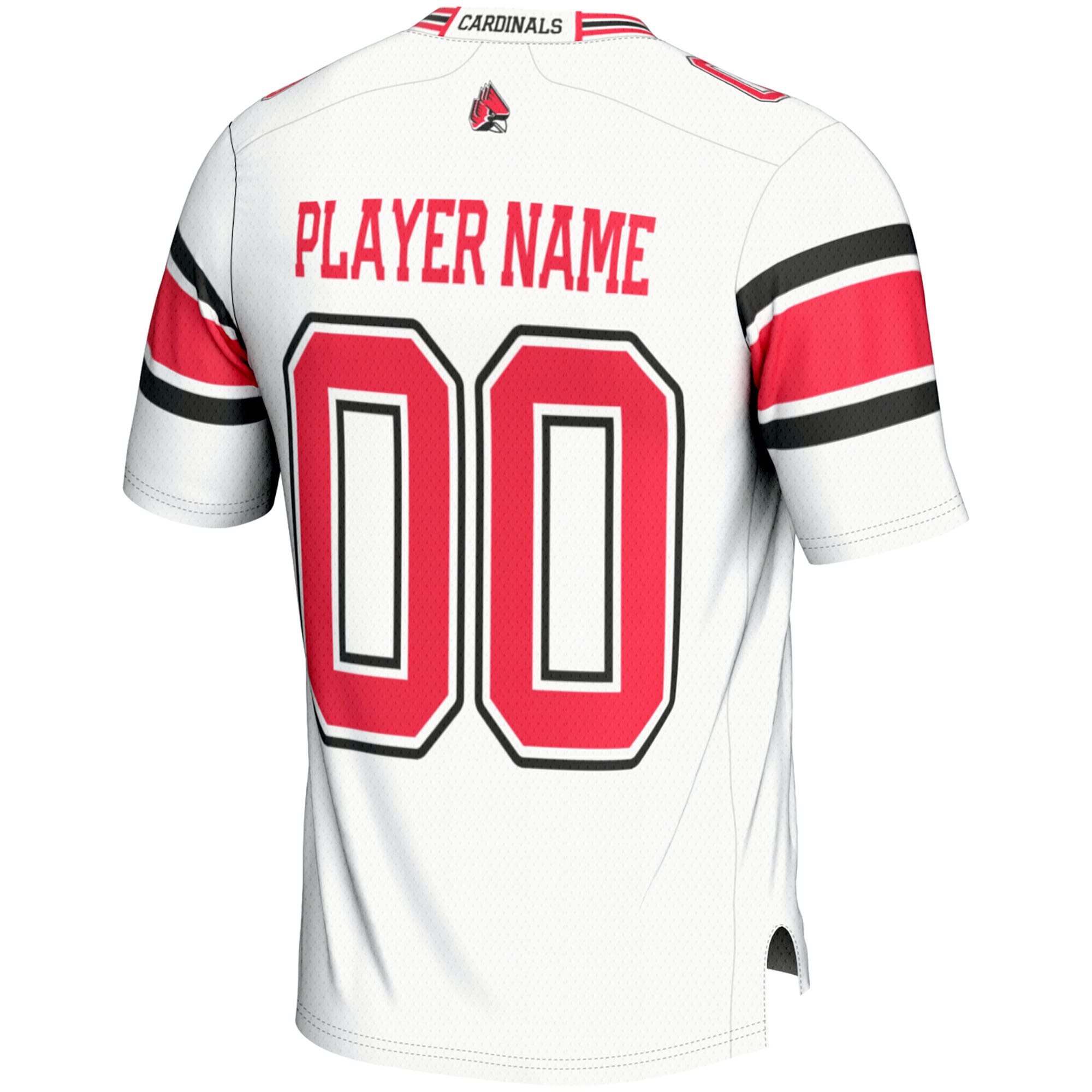 NIL Pick Ball State Cardinals Player Jersey White NCAA College Football Fan Wear