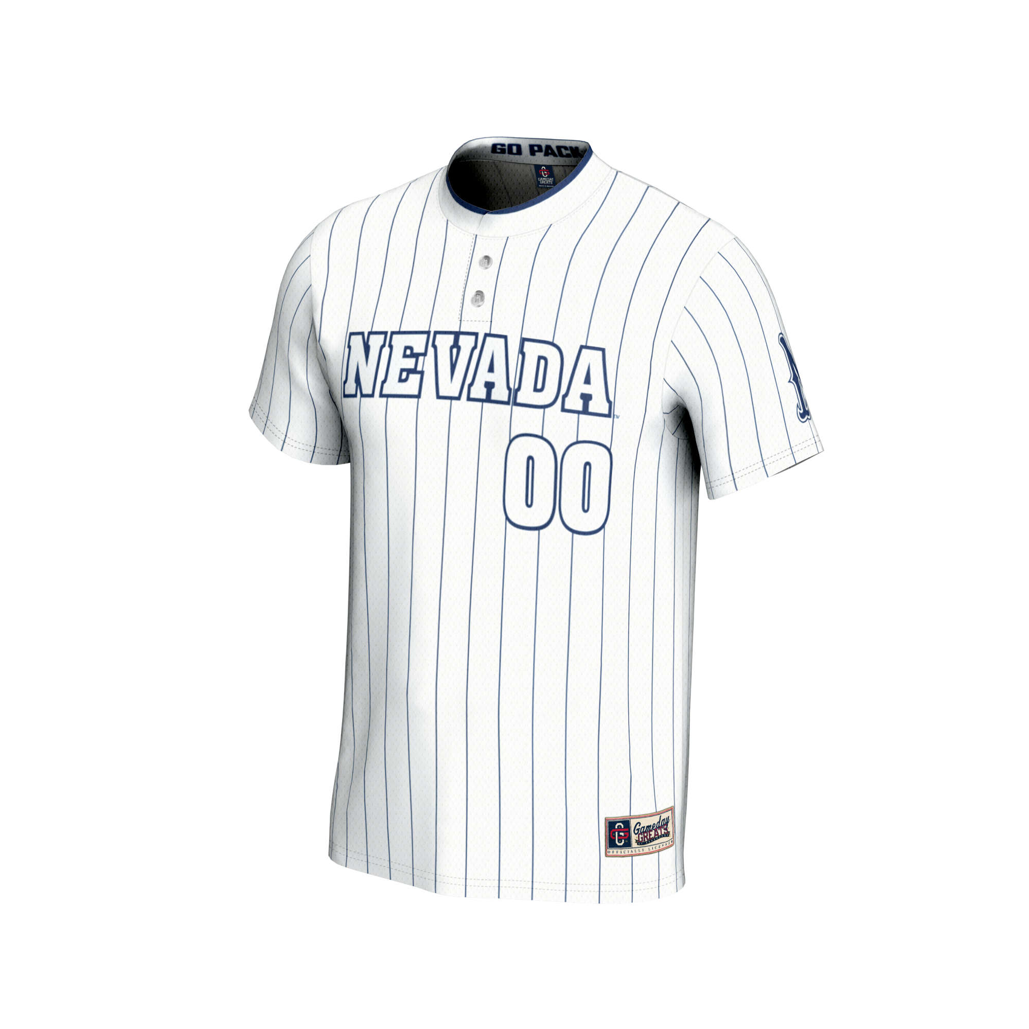 Collegiate Softball NIL Nevada Wolf Pack Player Jersey White NCAA College Softball Fan Wear