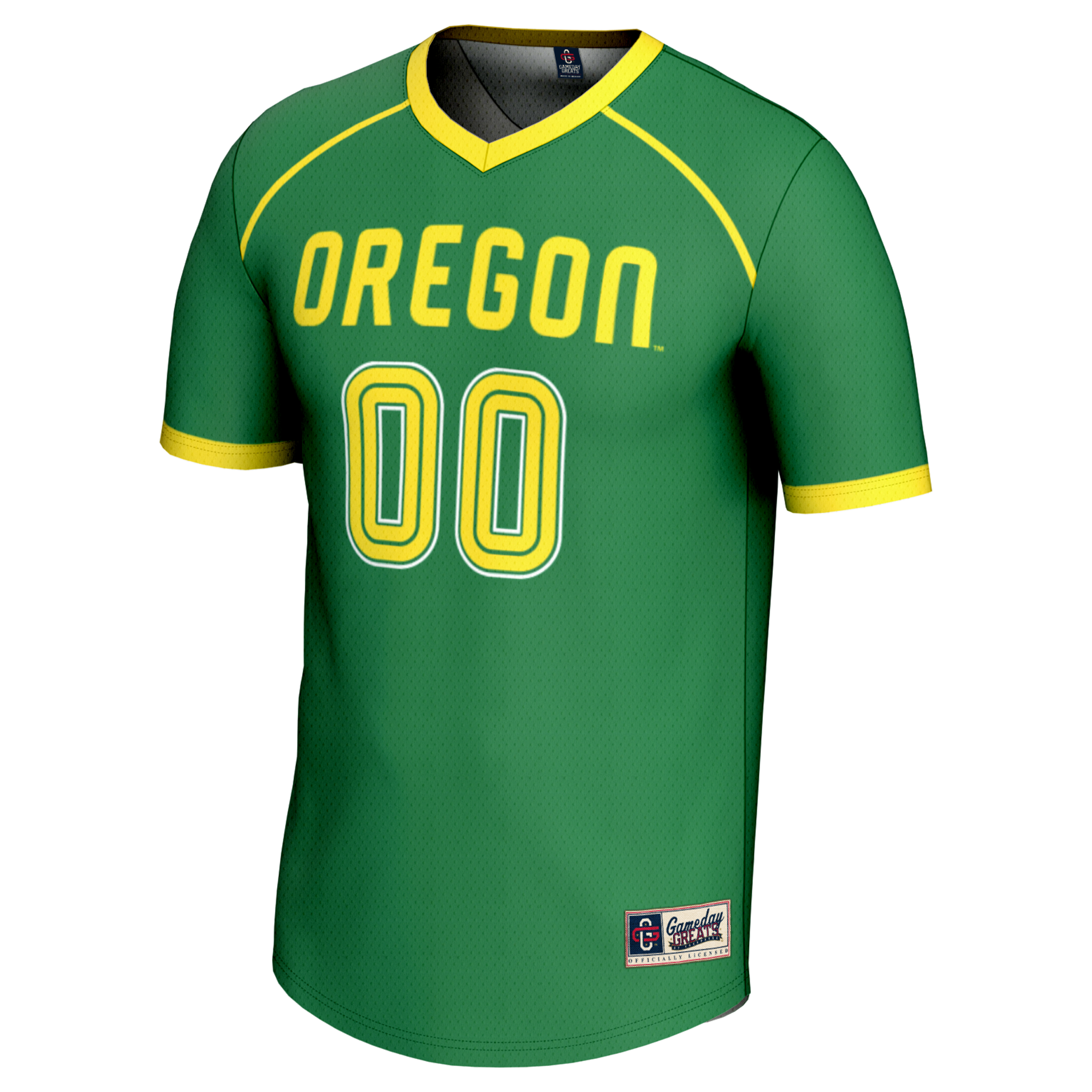 Lacrosse NIL Oregon Ducks Game Jersey Green NCAA College Lacrosse Fan Wear Lacrosse NIL