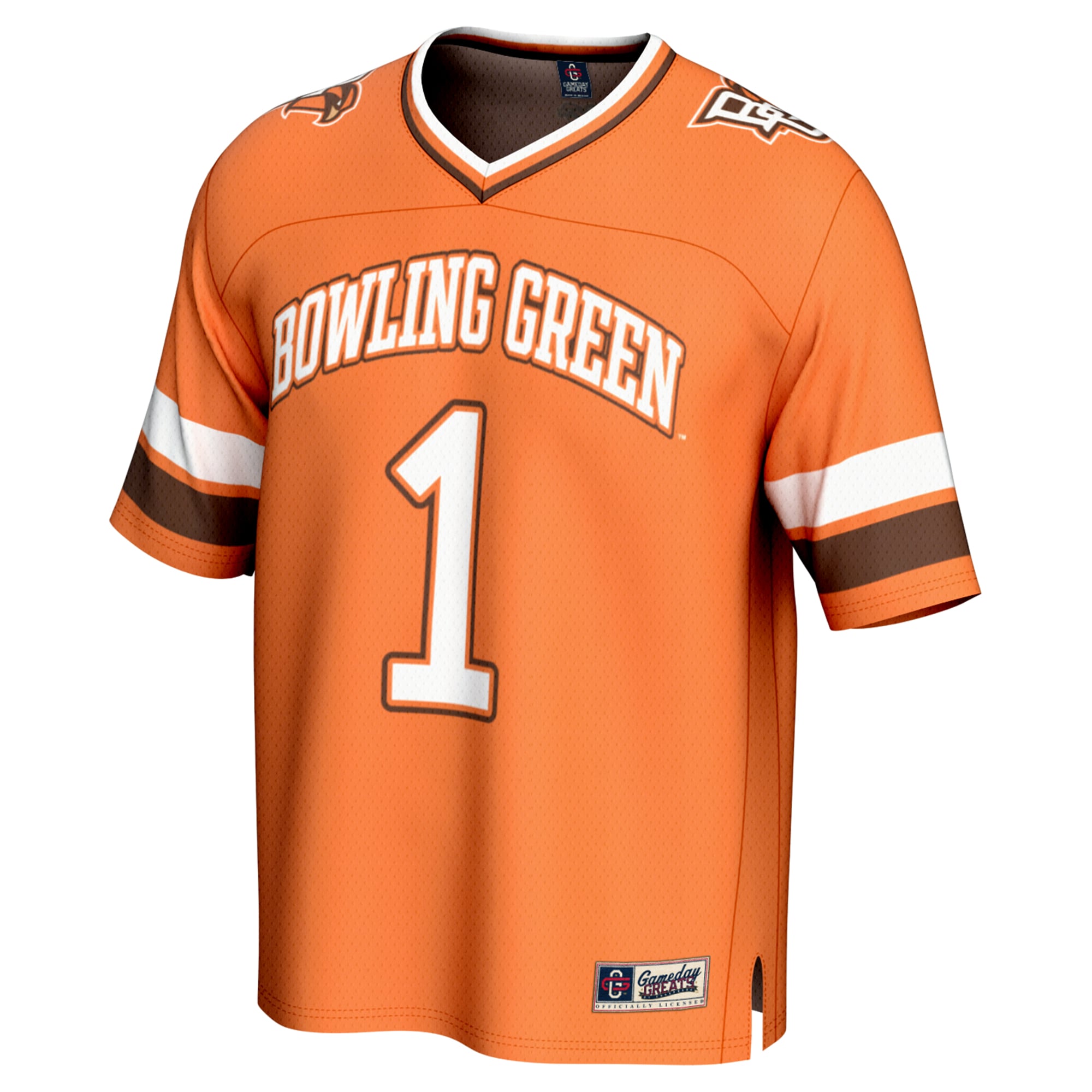 Orange Bowling Fashion Green St. Falcons Game Jersey No.1 Green NCAA College Football Fan Wear