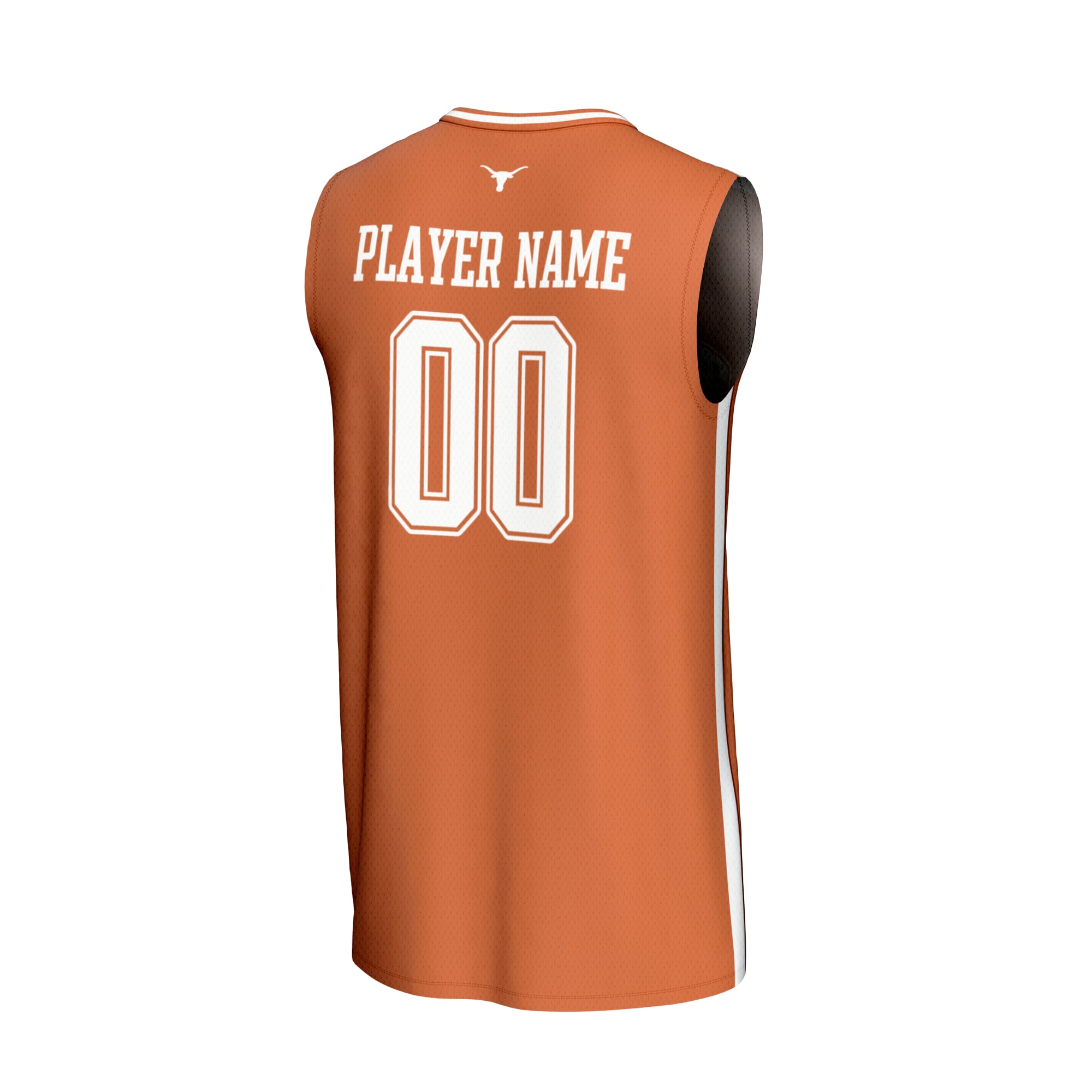 NIL Pick- Basketball Texas Longhorns Player Jersey Orange NCAA College Basketball Fan Wear NIL Pick- Basketball
