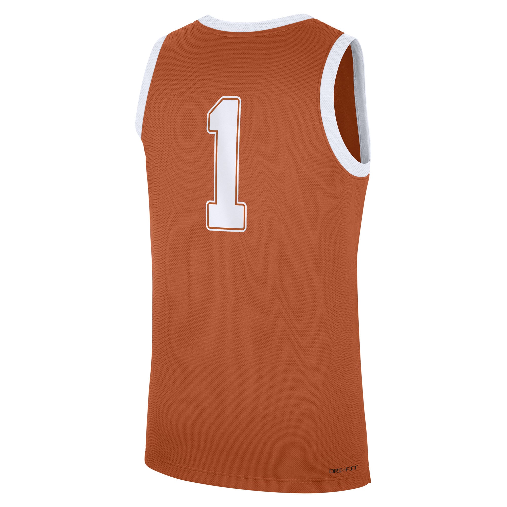 Orange Road Texas Longhorns Replica Jersey No.1 Orange NCAA College Football Fan Wear