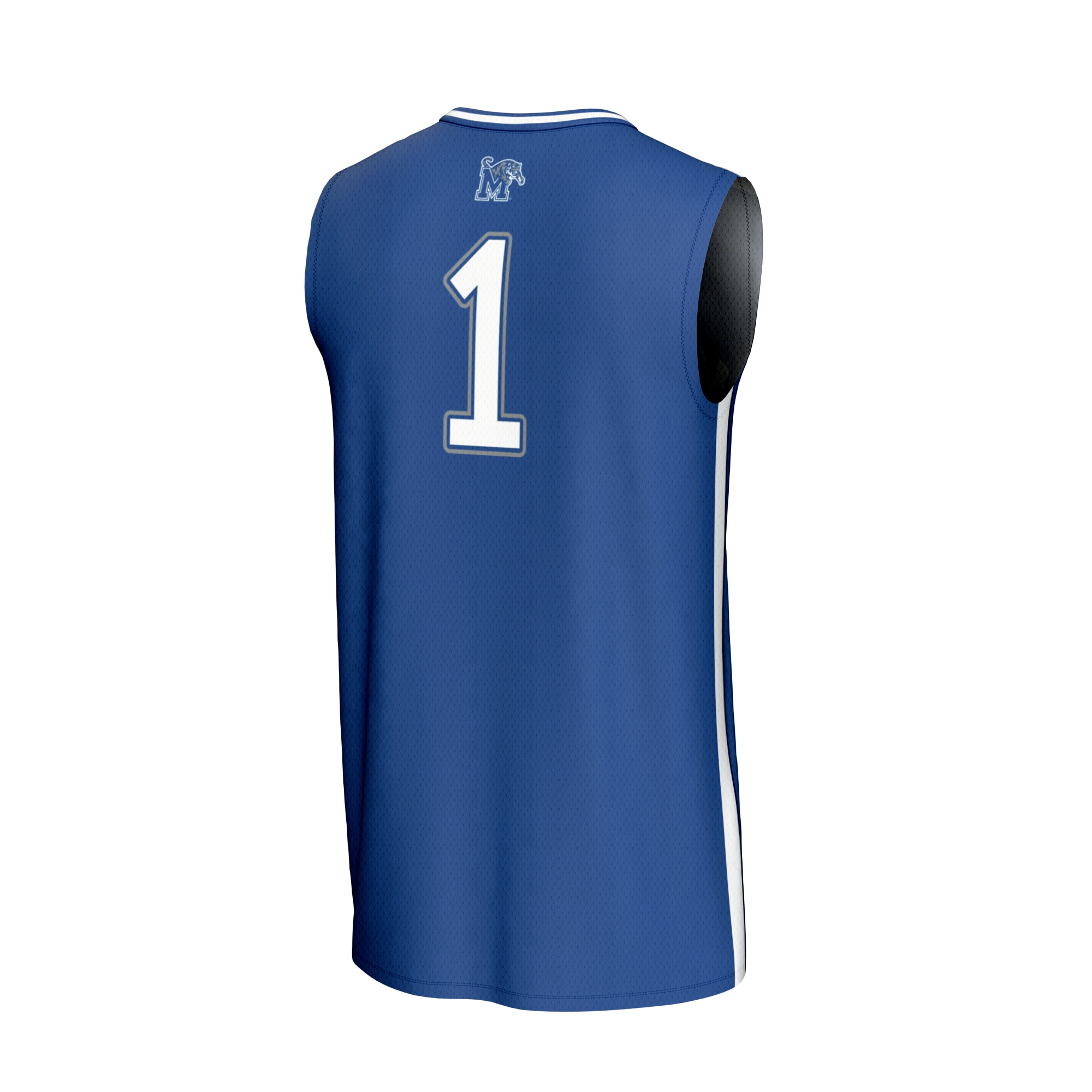 Collegiate Basketball Fashion Memphis Tigers Game Jersey Royal NCAA College Basketball Fan Wear