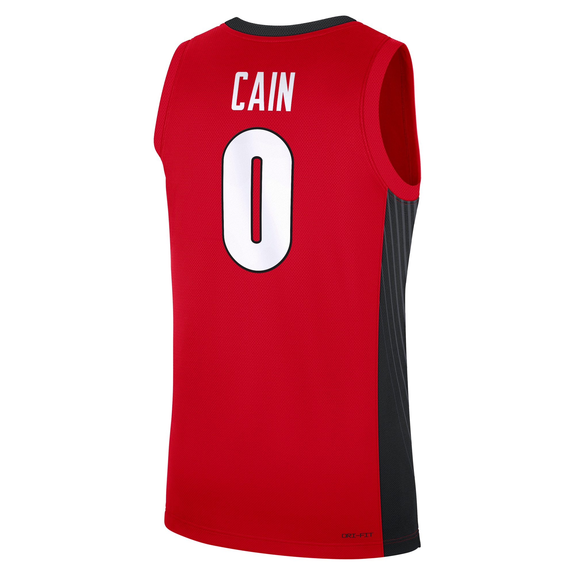 Cain NIL Basketball Georgia Bulldogs Player Jersey Blue NCAA College Basketball Fan Wear Cain NIL Basketball