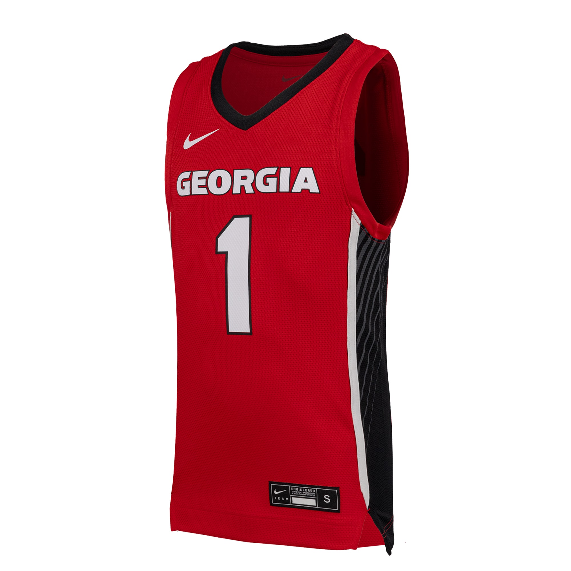 Basketball Georgia Bulldogs Game Jersey Red NCAA College Basketball Fan Wear