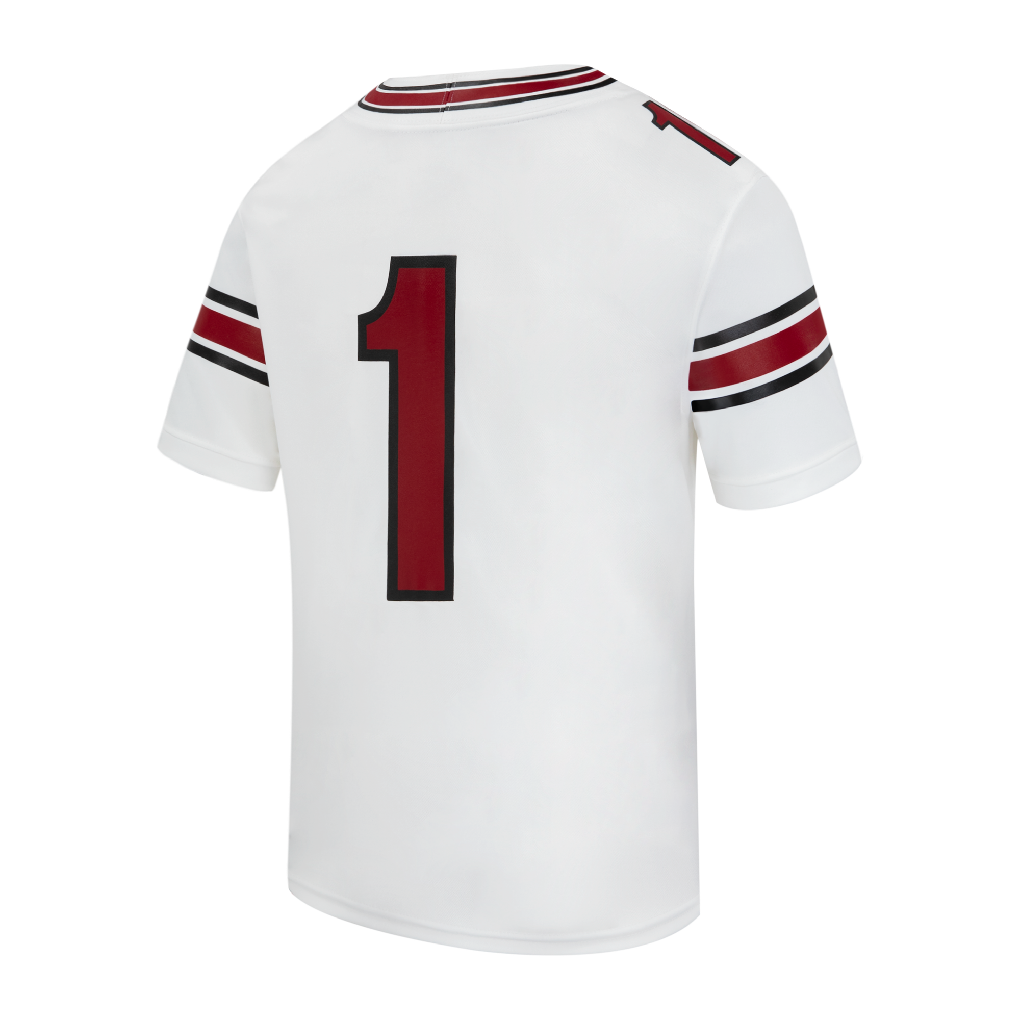 Road South Carolina Gamecocks Replica Jersey No.1 White NCAA College Football Fan Wear Road
